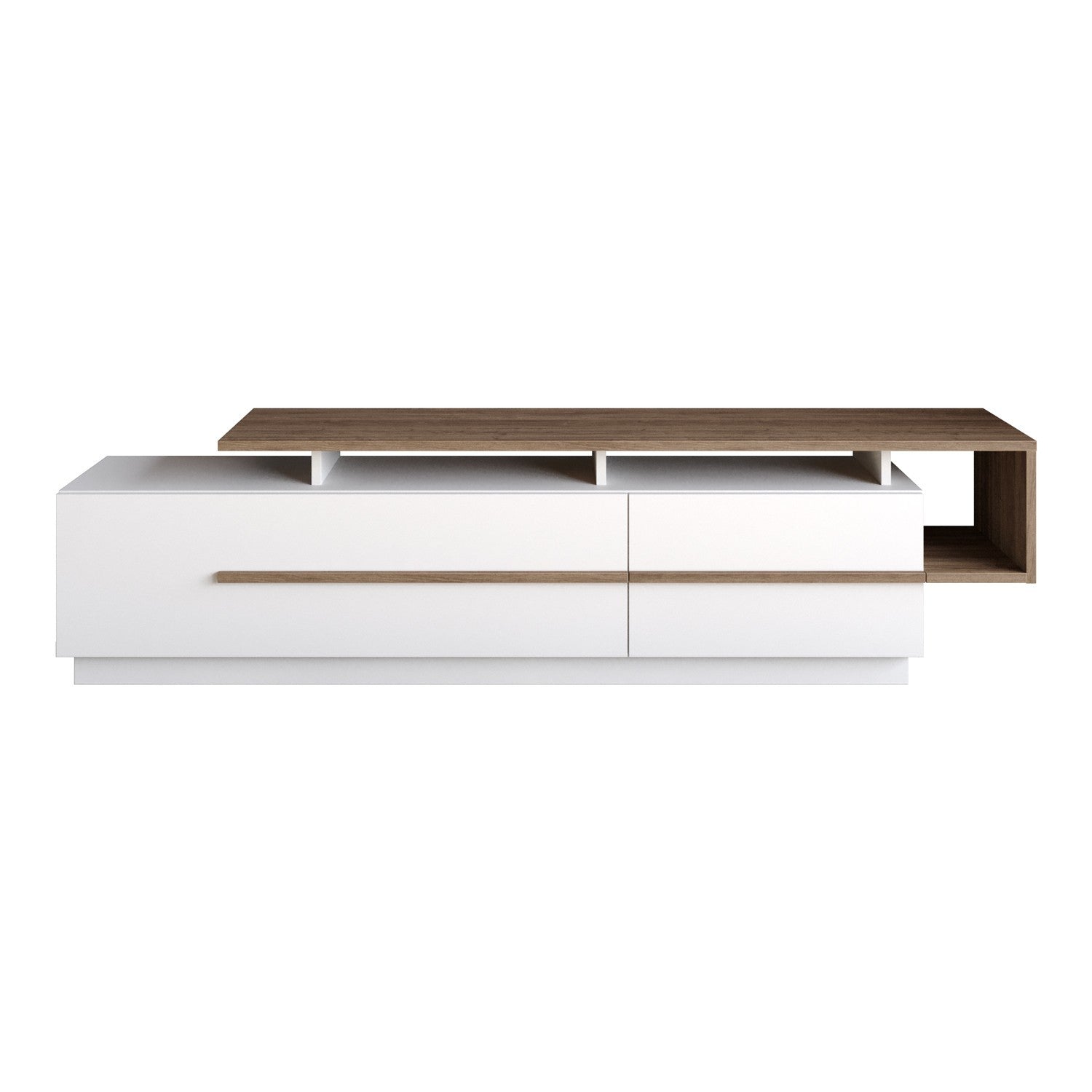 TV ormarić Pia - Walnut, White | AG-vitahome.hr
