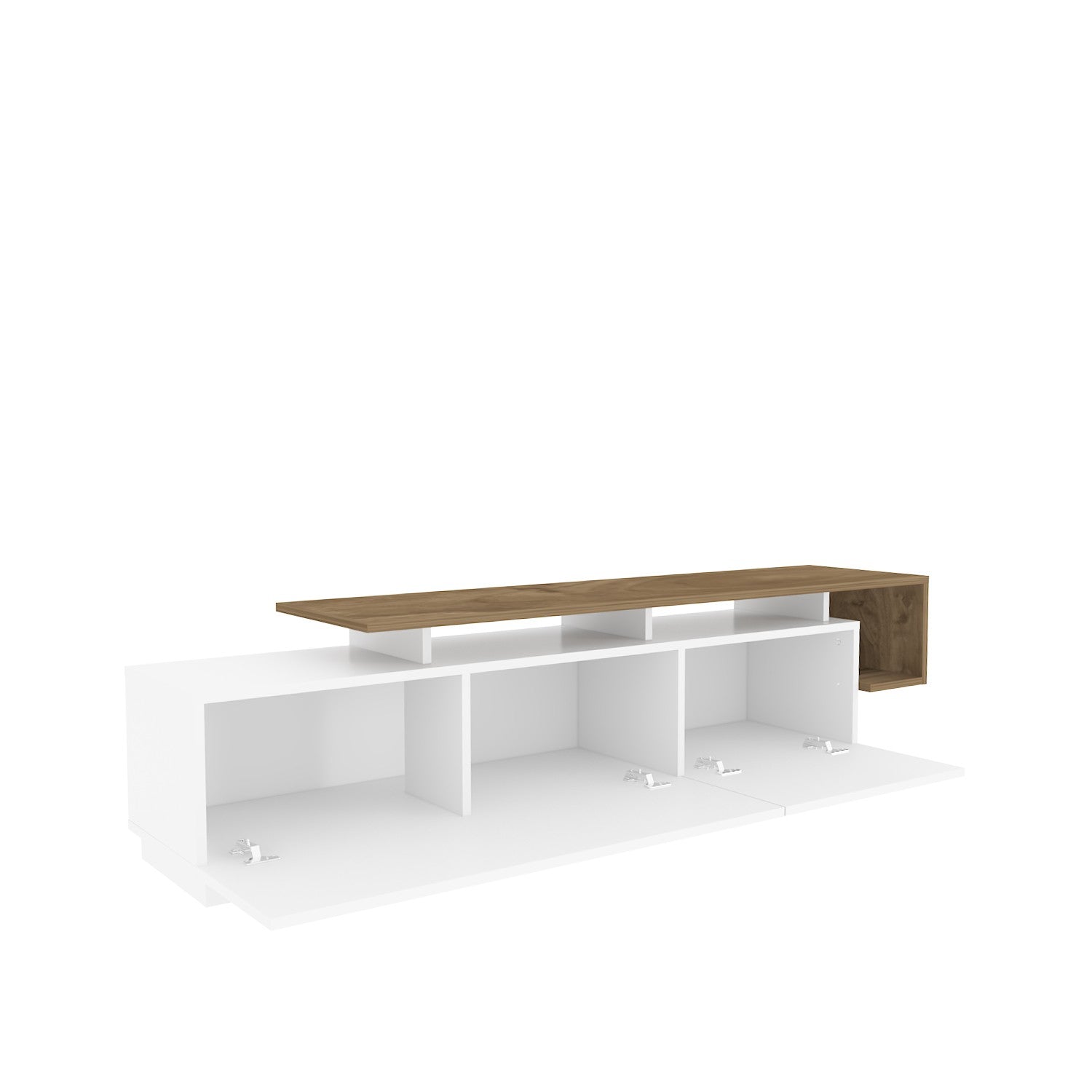 TV ormarić Pia - Walnut, White | AG-vitahome.hr