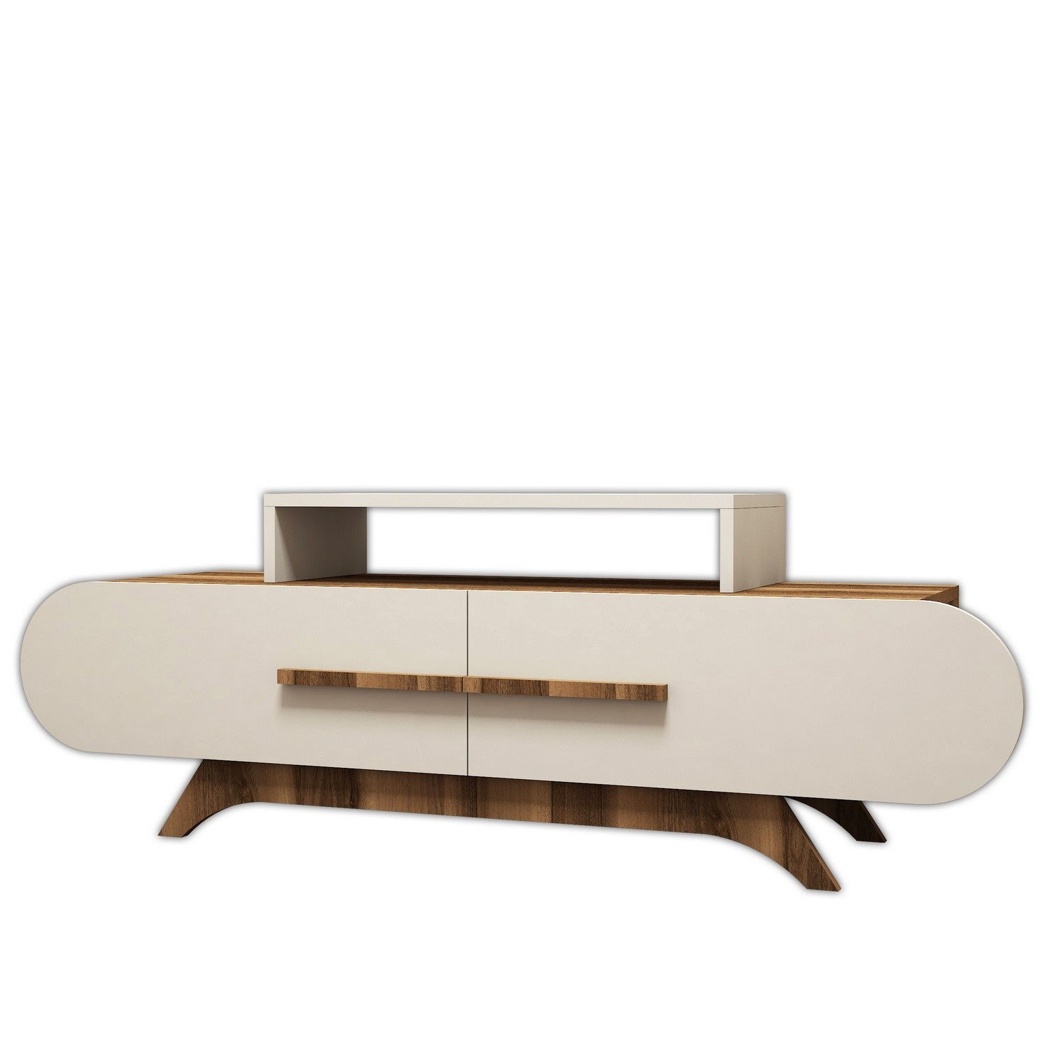 TV ormarić Rose - Walnut, Cream | AG-vitahome.hr