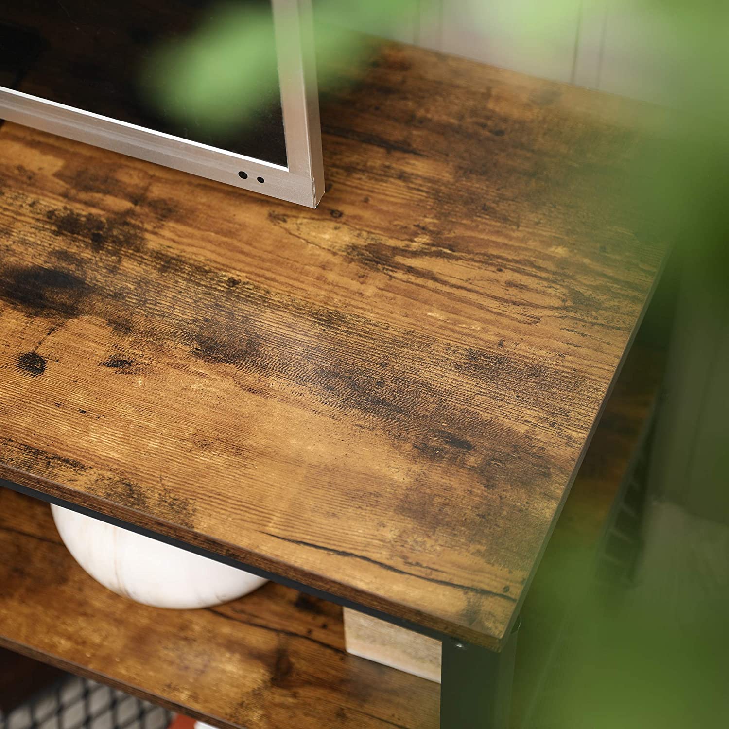 TV ormarić, Rustic TV stalak 140 x 40 x 52 cm rustikalno smeđi | Vasagle-vitahome.hr