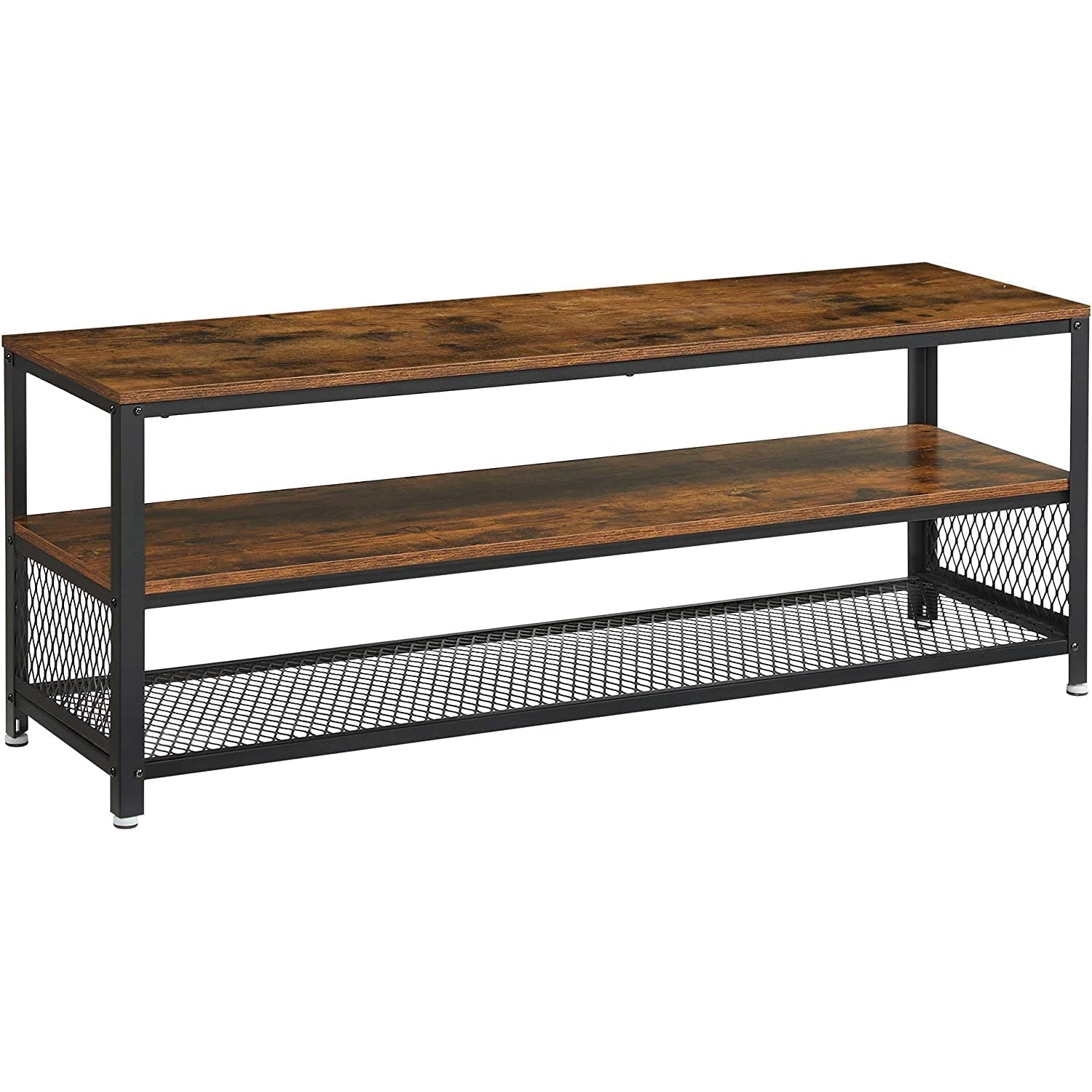 TV ormarić, Rustic TV stalak 140 x 40 x 52 cm rustikalno smeđi | Vasagle-vitahome.hr