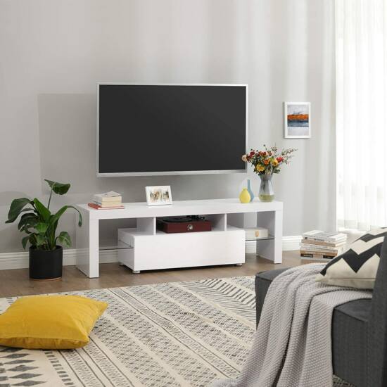 TV ormarić s LED pozadinskim osvjetljenjem | Vasagle-vitahome.hr