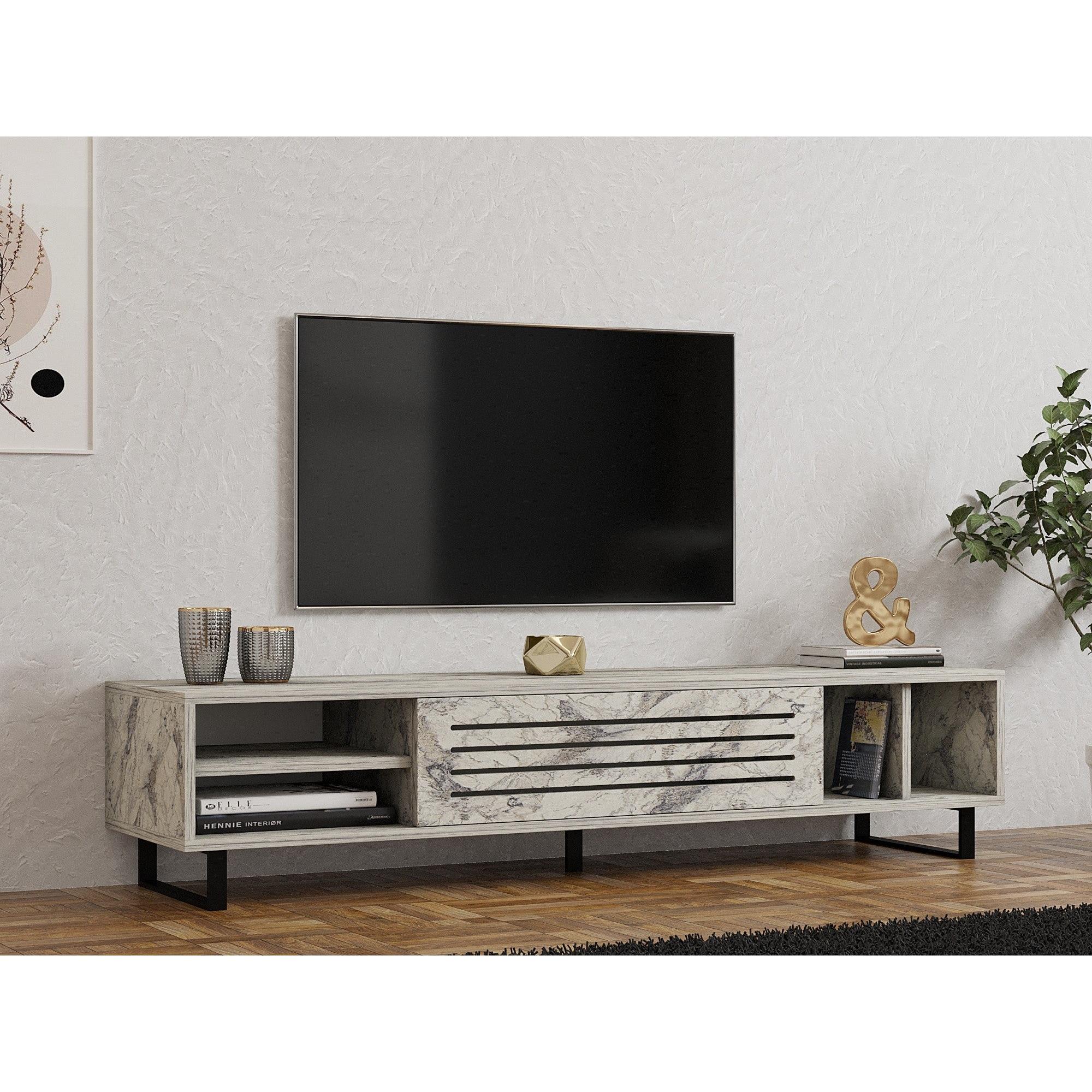 TV ormarić Safir - Freesia, Marble | AG-vitahome.hr