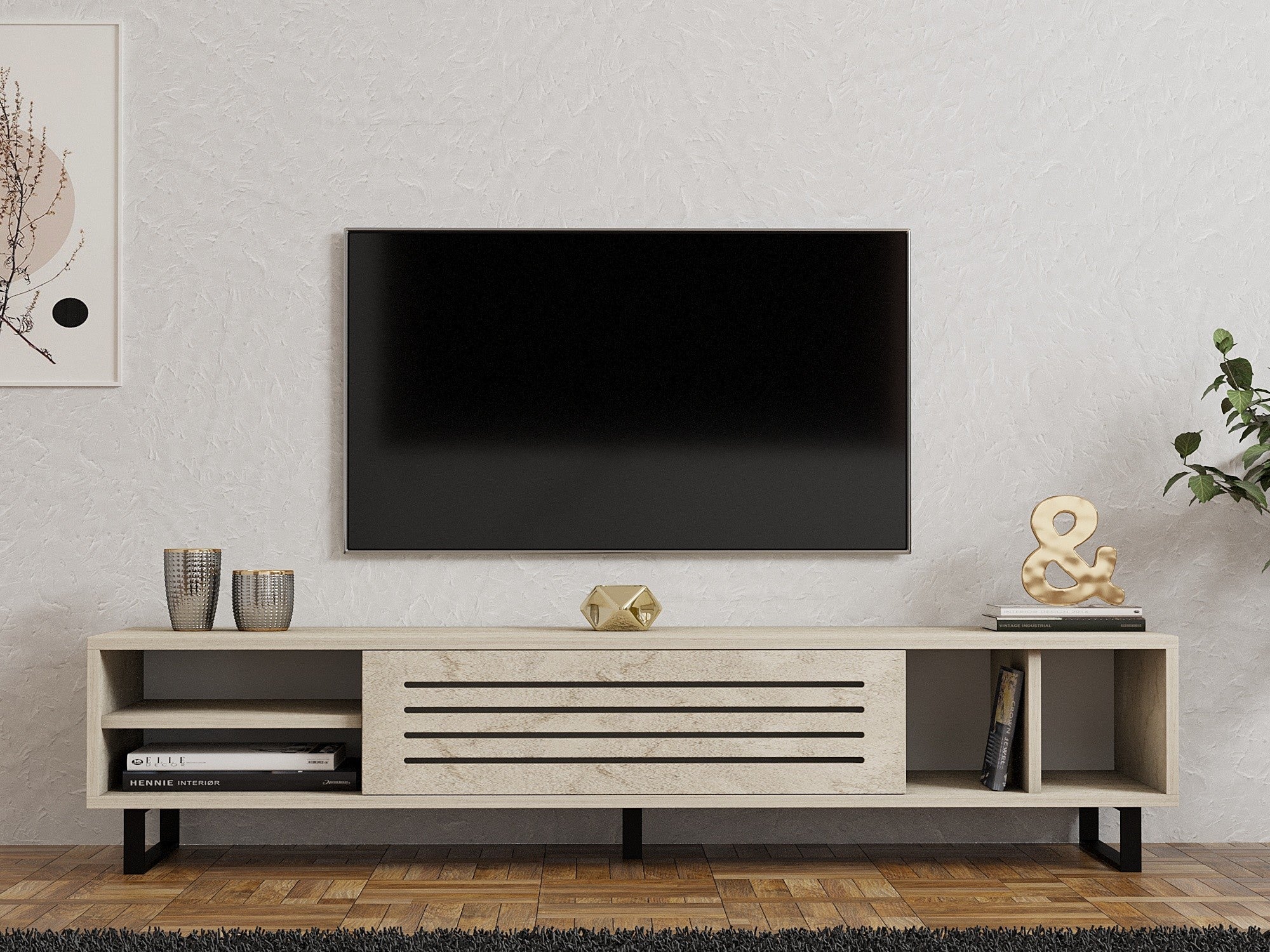 TV ormarić Safir - Travertine | AG-vitahome.hr
