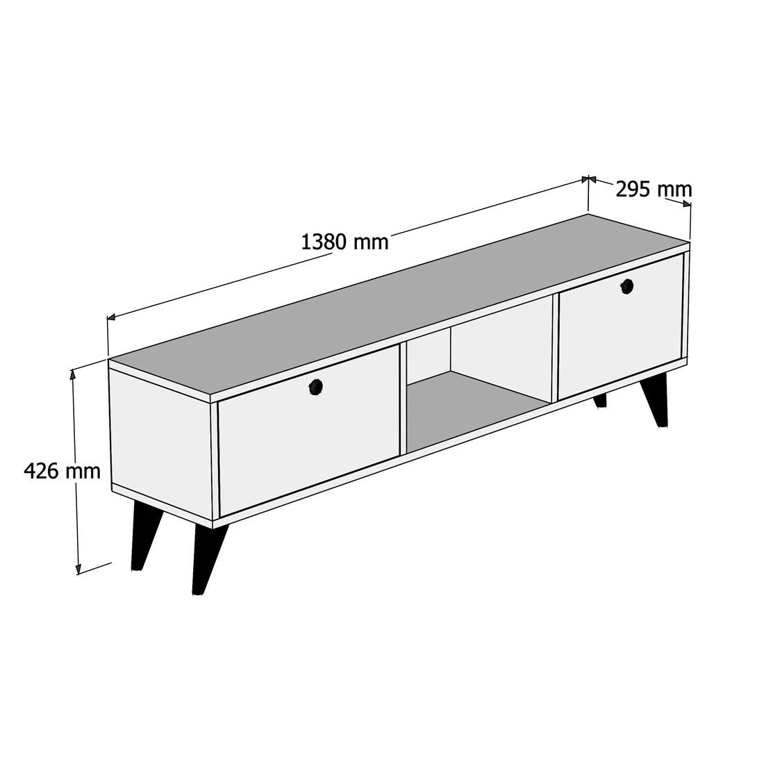 TV ormarić Serenat 1210 | AG-vitahome.hr