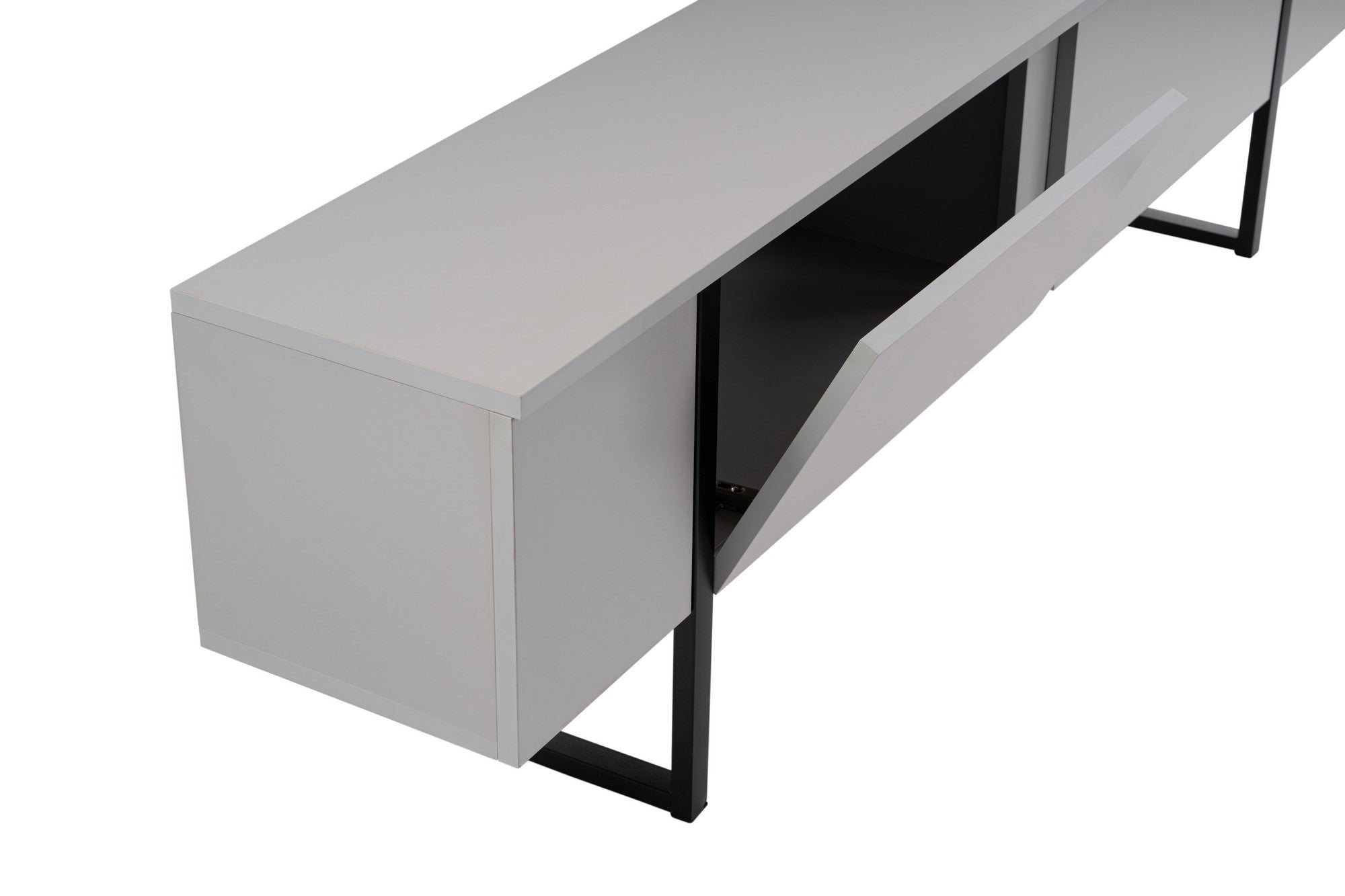 TV ormarić Serenity - Grey, Black | AG-vitahome.hr