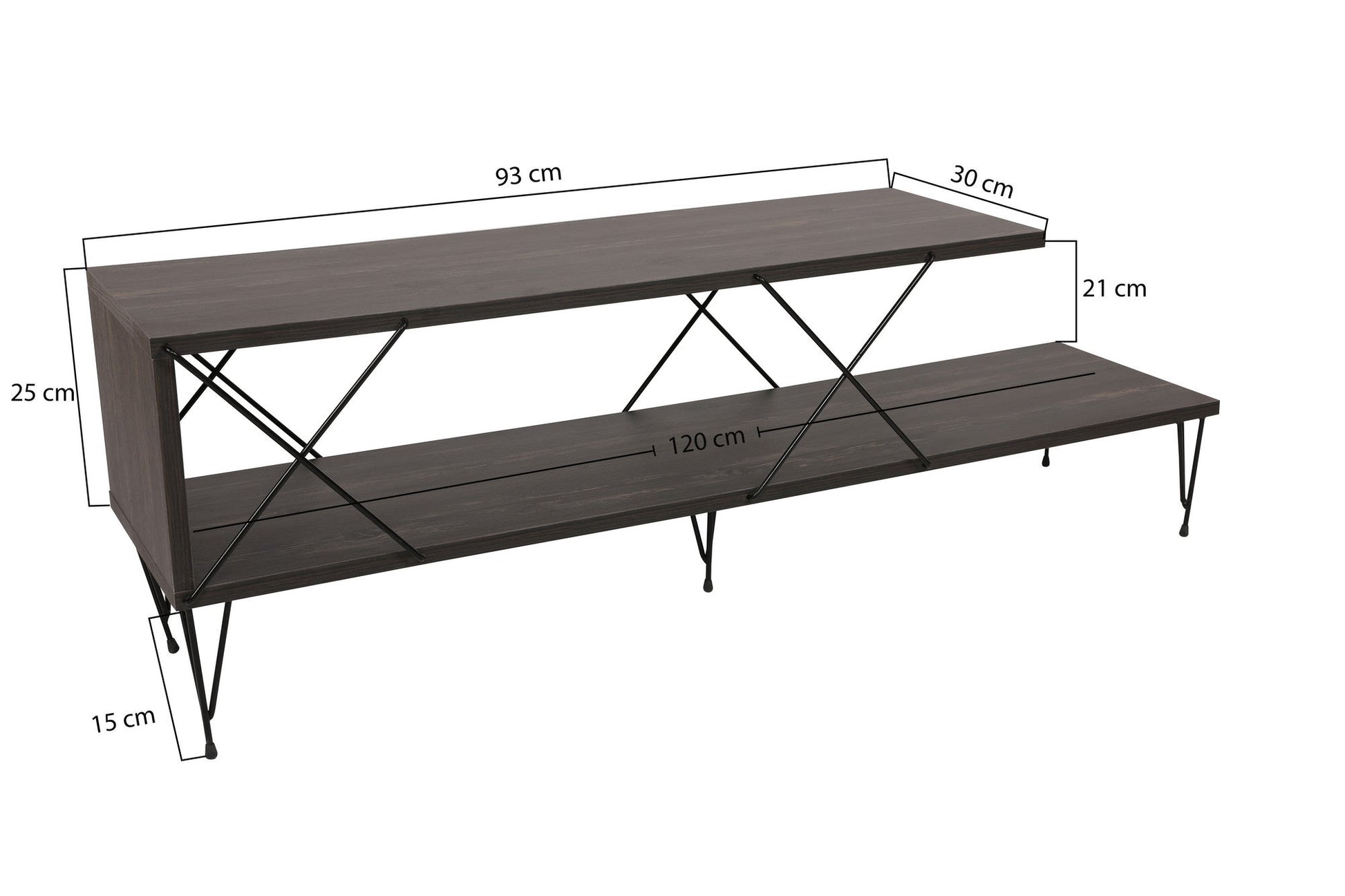 TV ormarić Street - Dark Brown | AG-vitahome.hr