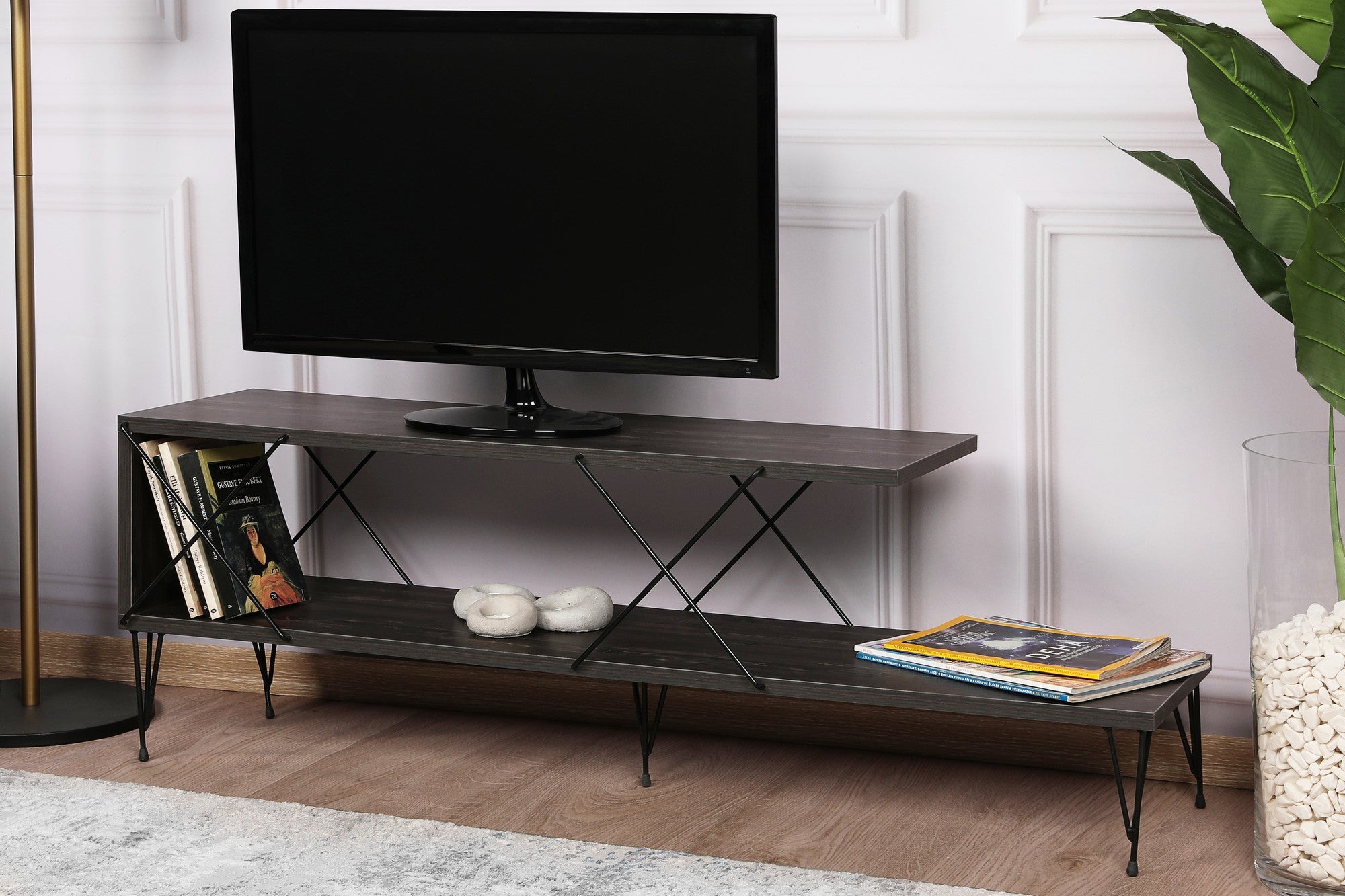 TV ormarić Street - Dark Brown | AG-vitahome.hr