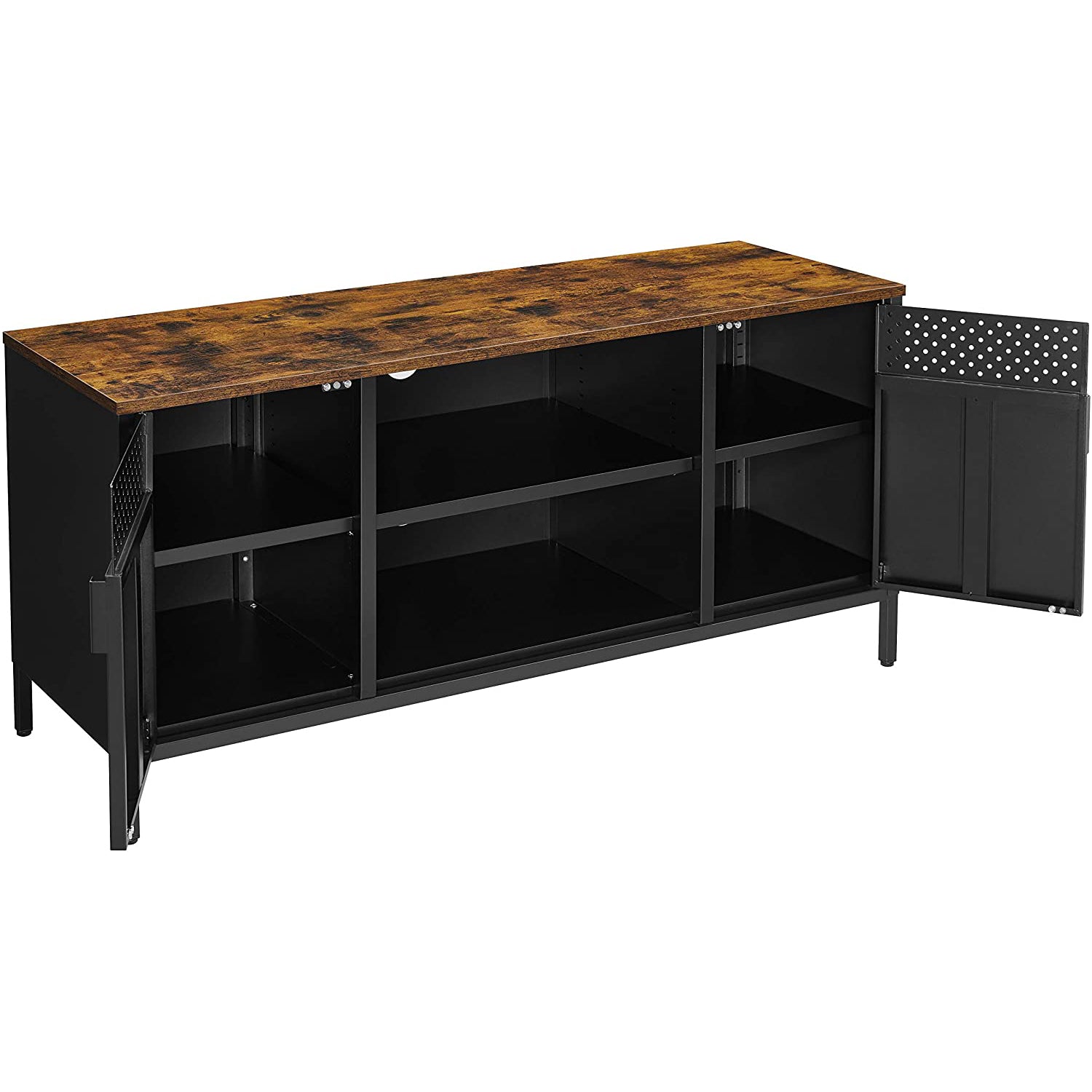 TV ormarić, TV stol s 3 podesive police 120 x 55 x 40 cm | SONGMICS-vitahome.hr