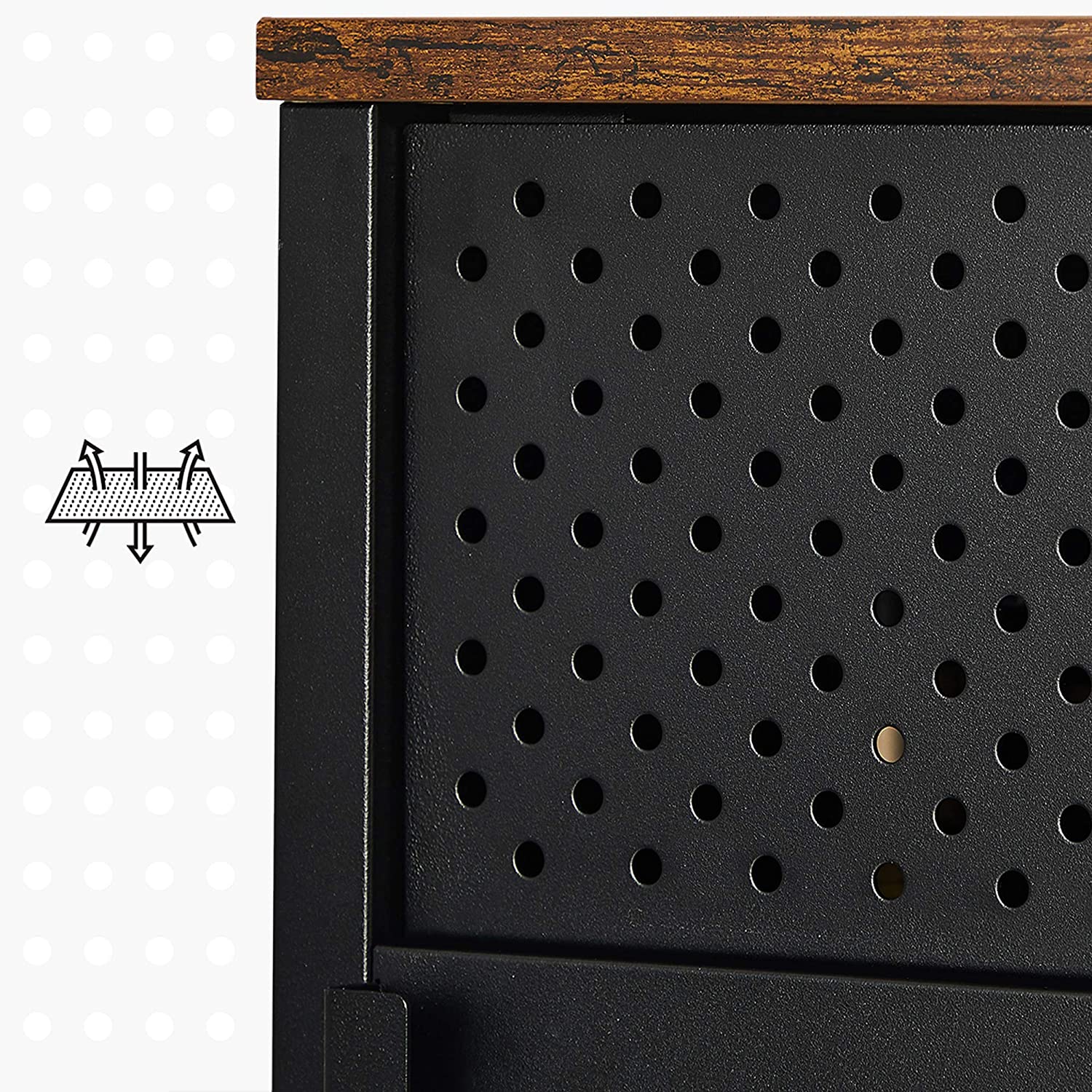 TV ormarić, TV stol s 3 podesive police 120 x 55 x 40 cm | SONGMICS-vitahome.hr