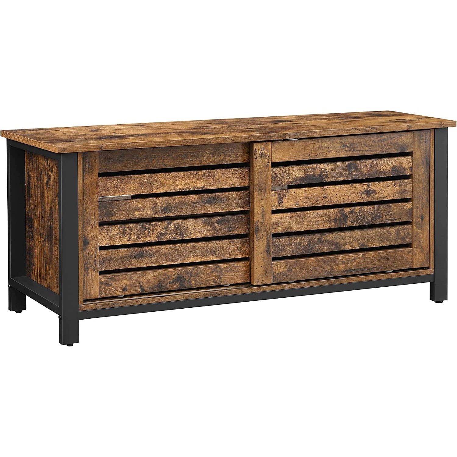 TV ormarić, TV stolić s kliznim vratima 110 x 40 x 45 cm | Vasagle-vitahome.hr