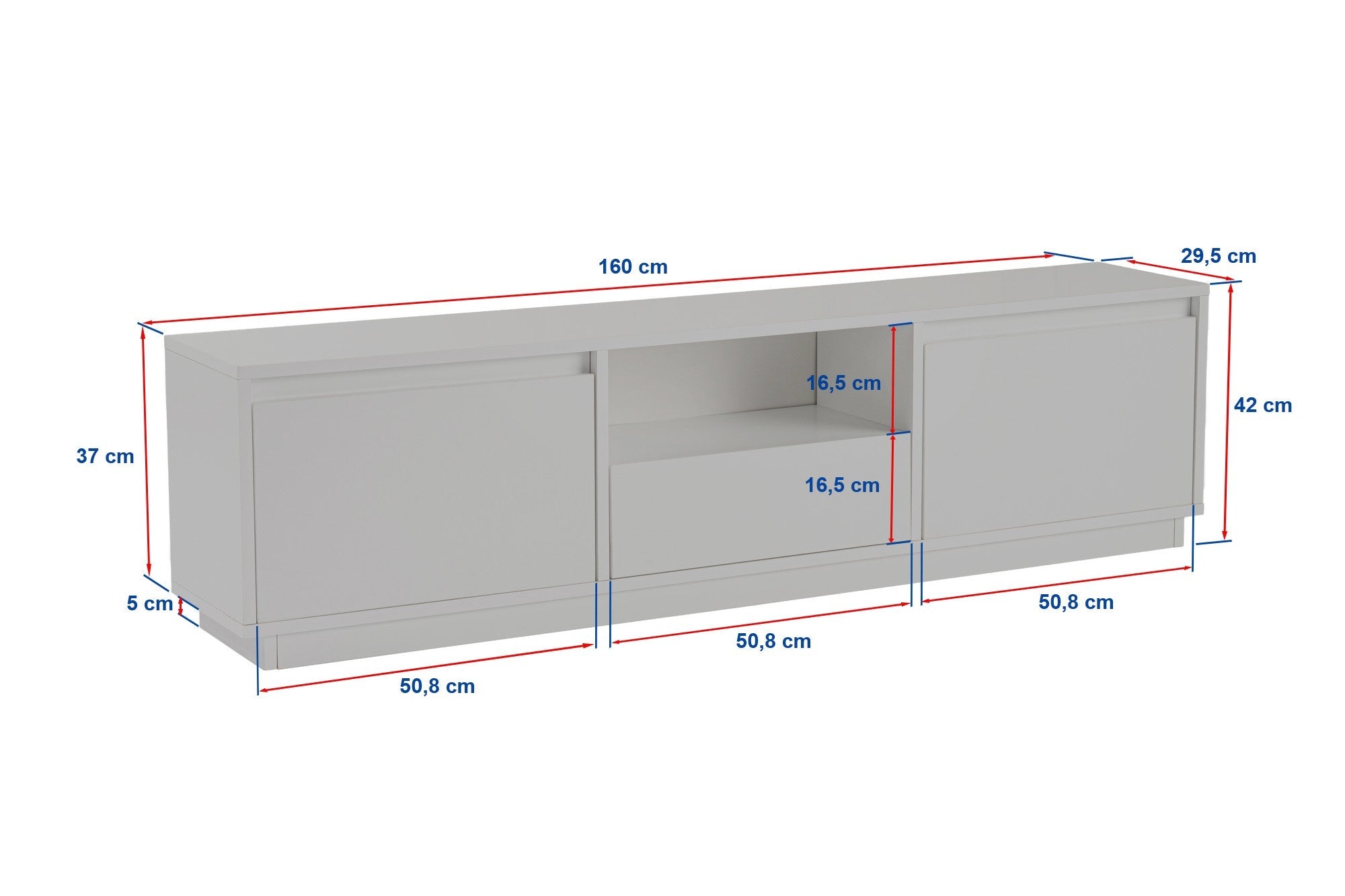 TV ormarić Vanguard - Travertine | AG-vitahome.hr