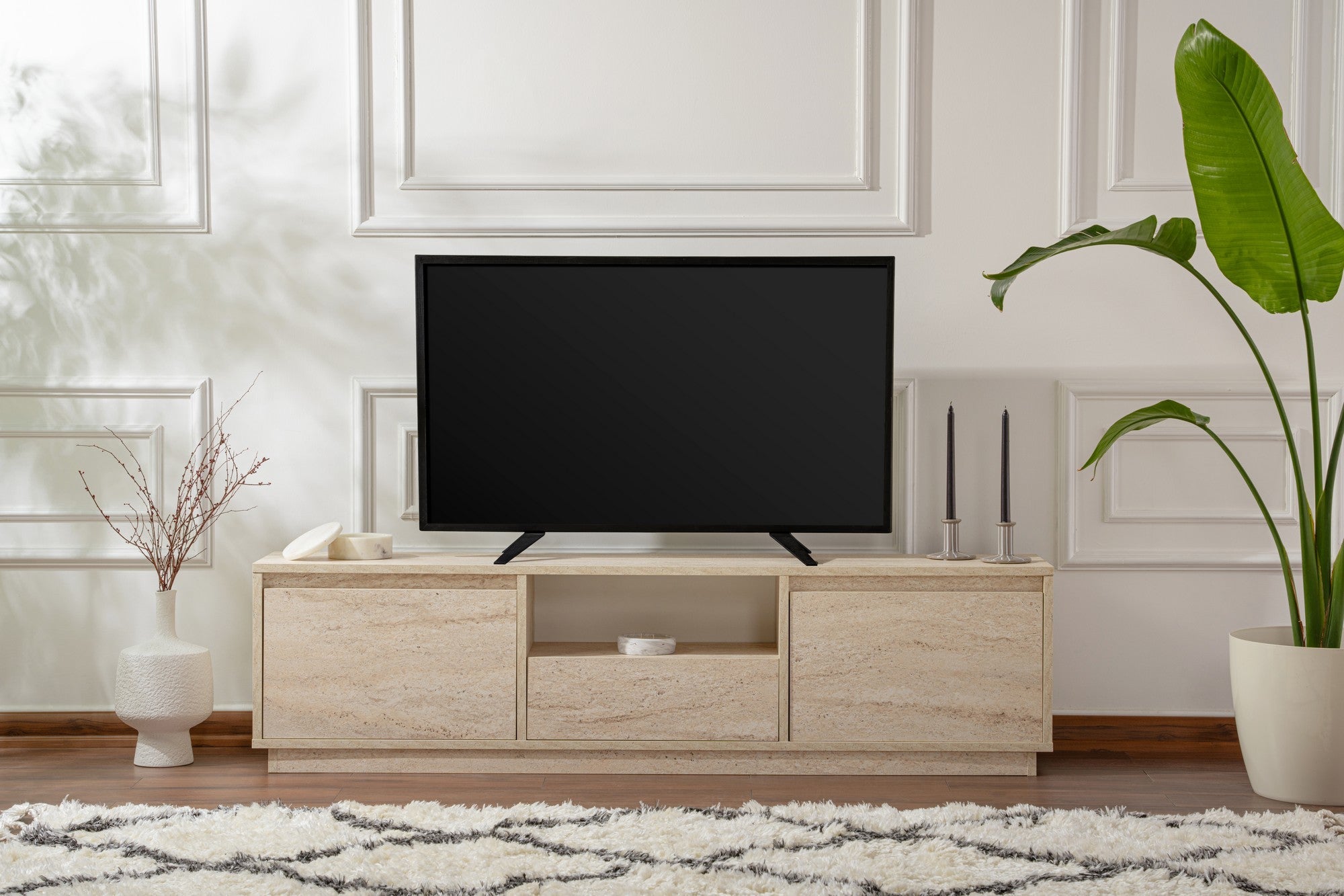 TV ormarić Vanguard - Travertine | AG-vitahome.hr