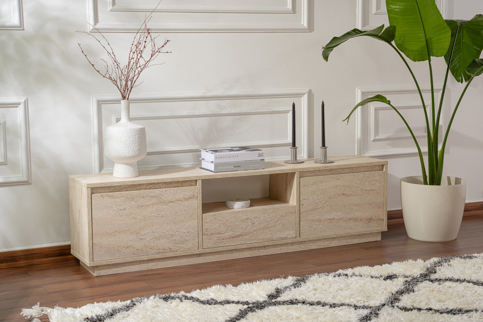 TV ormarić Vanguard - Travertine | AG-vitahome.hr