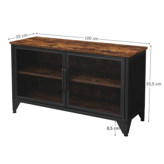 TV ormarić za odlaganje 100 x 35 x 55,5 cm | Vasagle-vitahome.hr