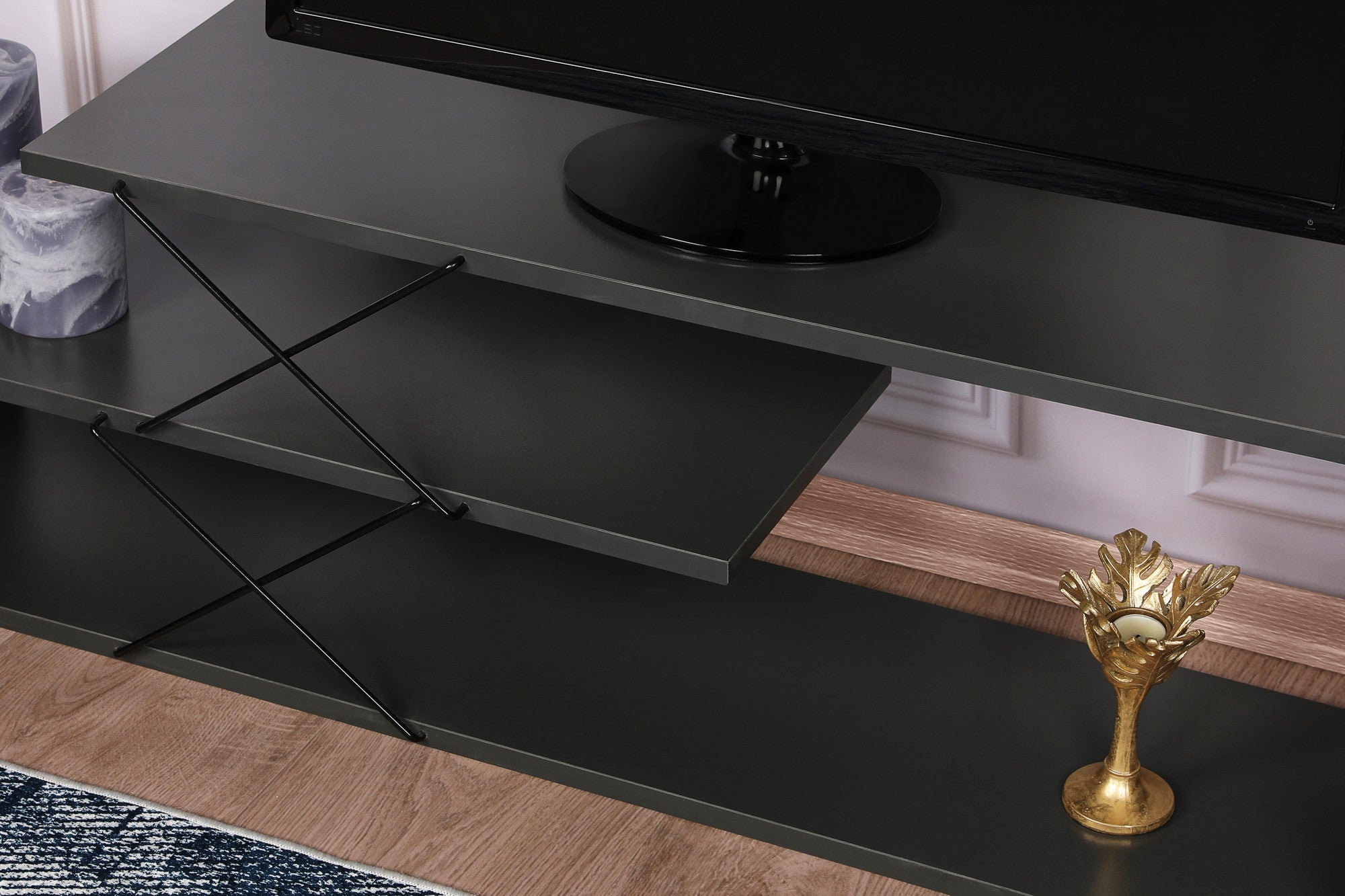 TV ormarić Zigzag - Anthracite | AG-vitahome.hr