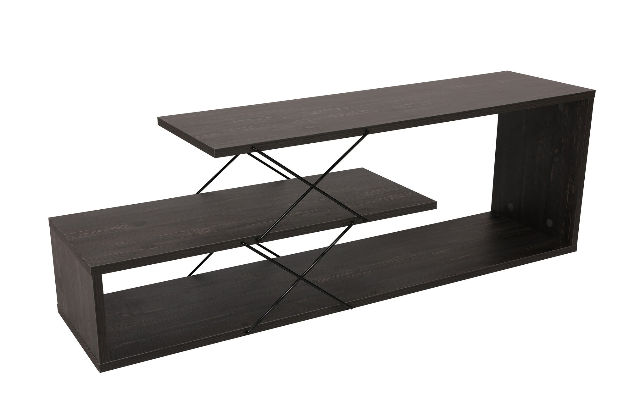 TV ormarić Zigzag - Dark Brown | AG-vitahome.hr