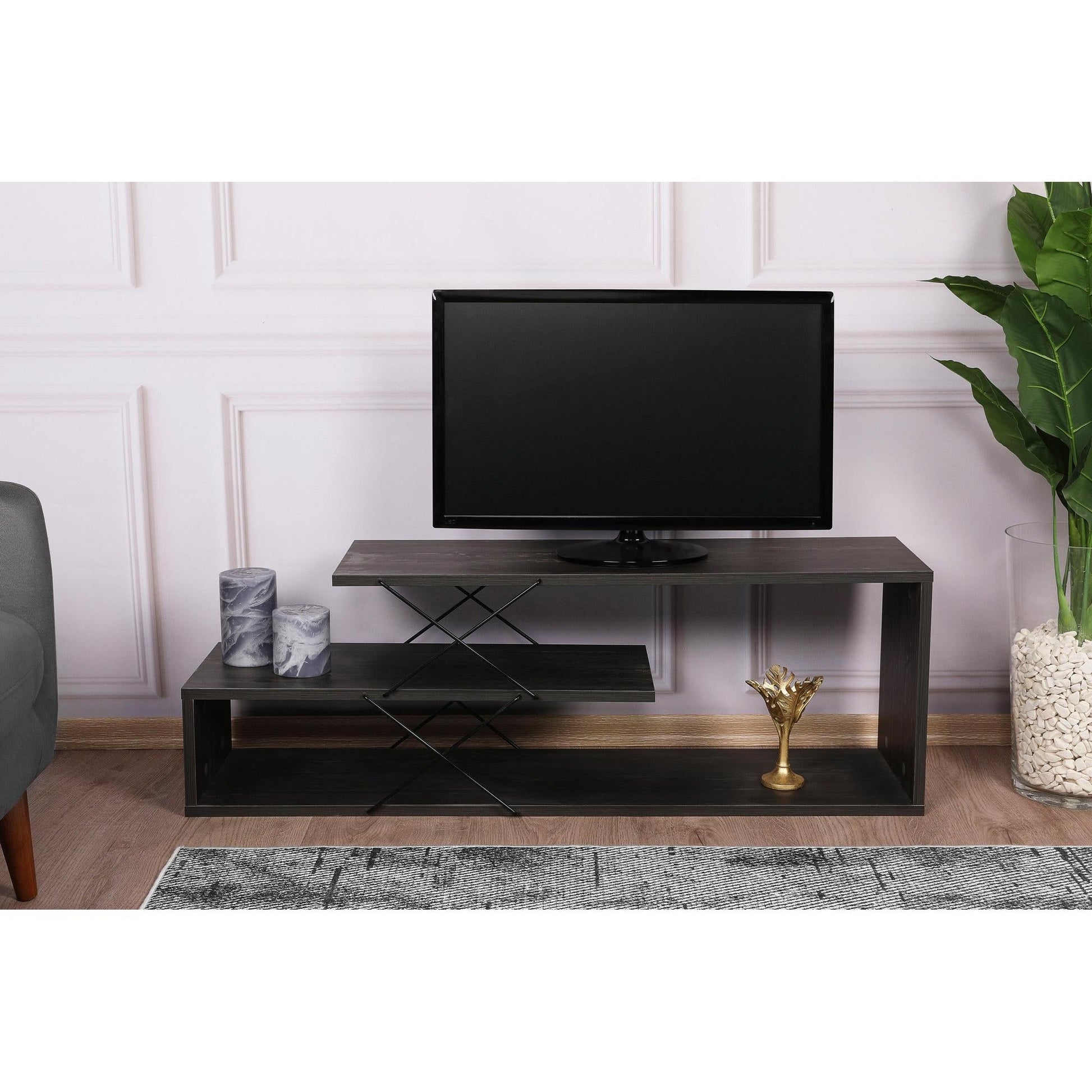 TV ormarić Zigzag - Dark Brown | AG-vitahome.hr