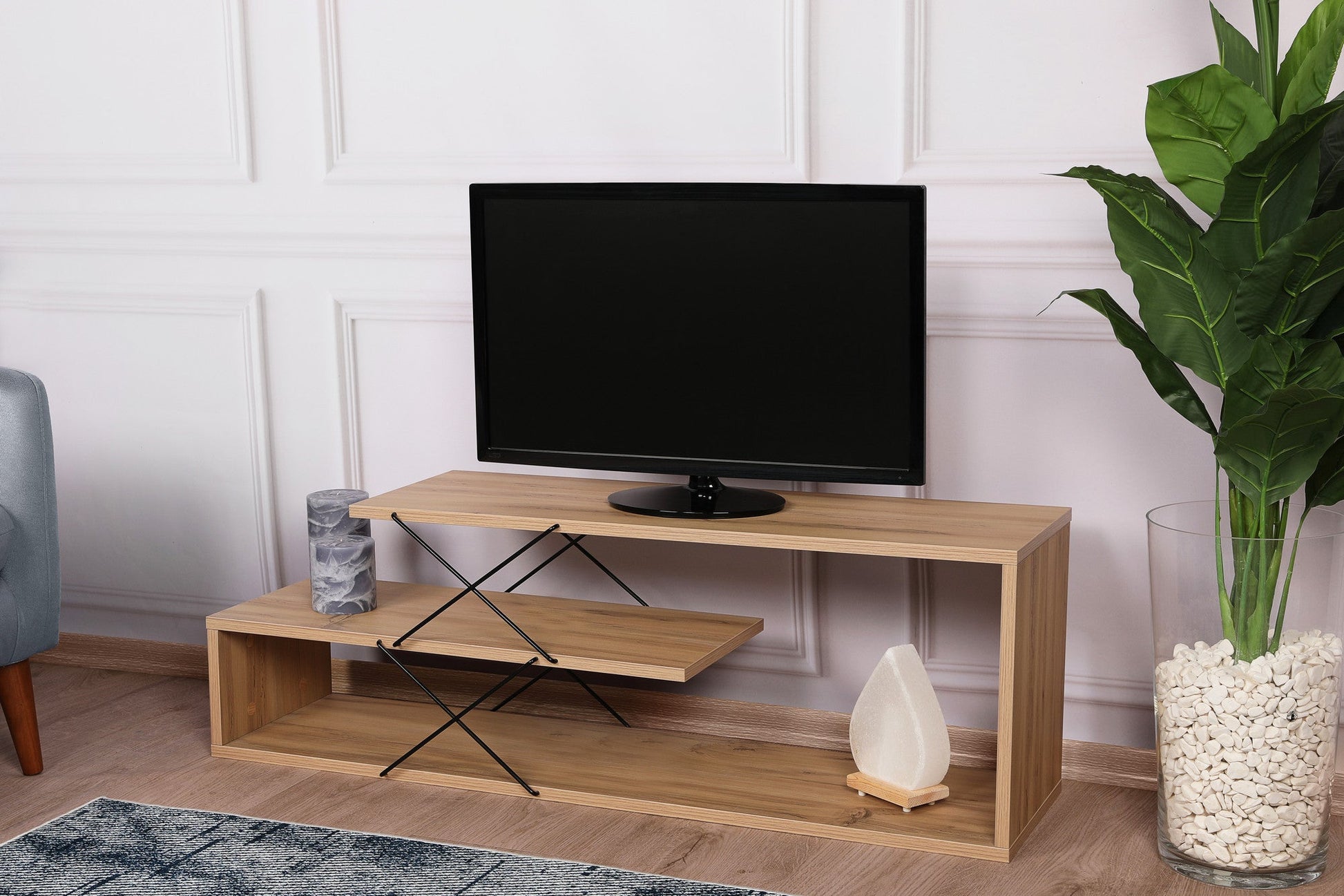 TV ormarić Zigzag - Oak | AG-vitahome.hr