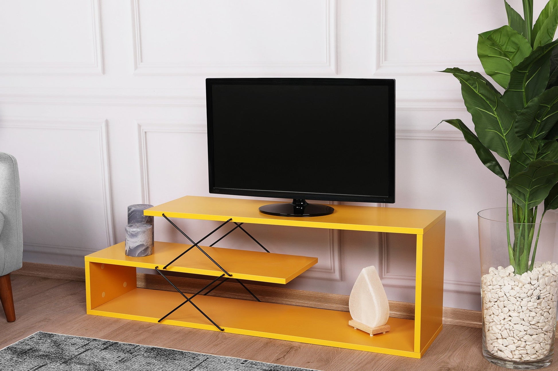 TV ormarić Zigzag - Yellow | AG-vitahome.hr