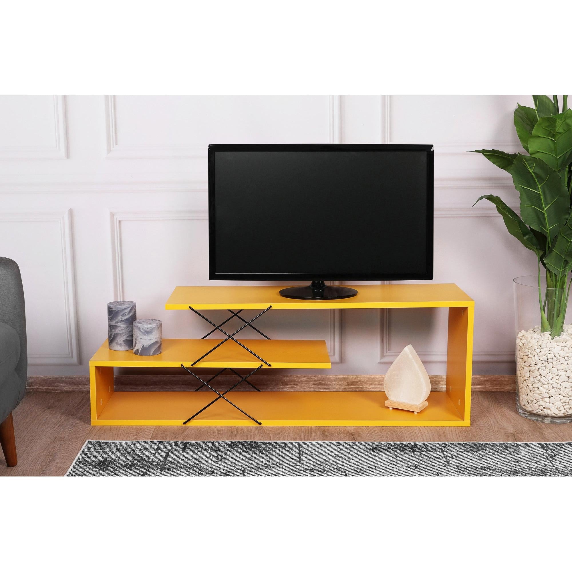 TV ormarić Zigzag - Yellow | AG-vitahome.hr