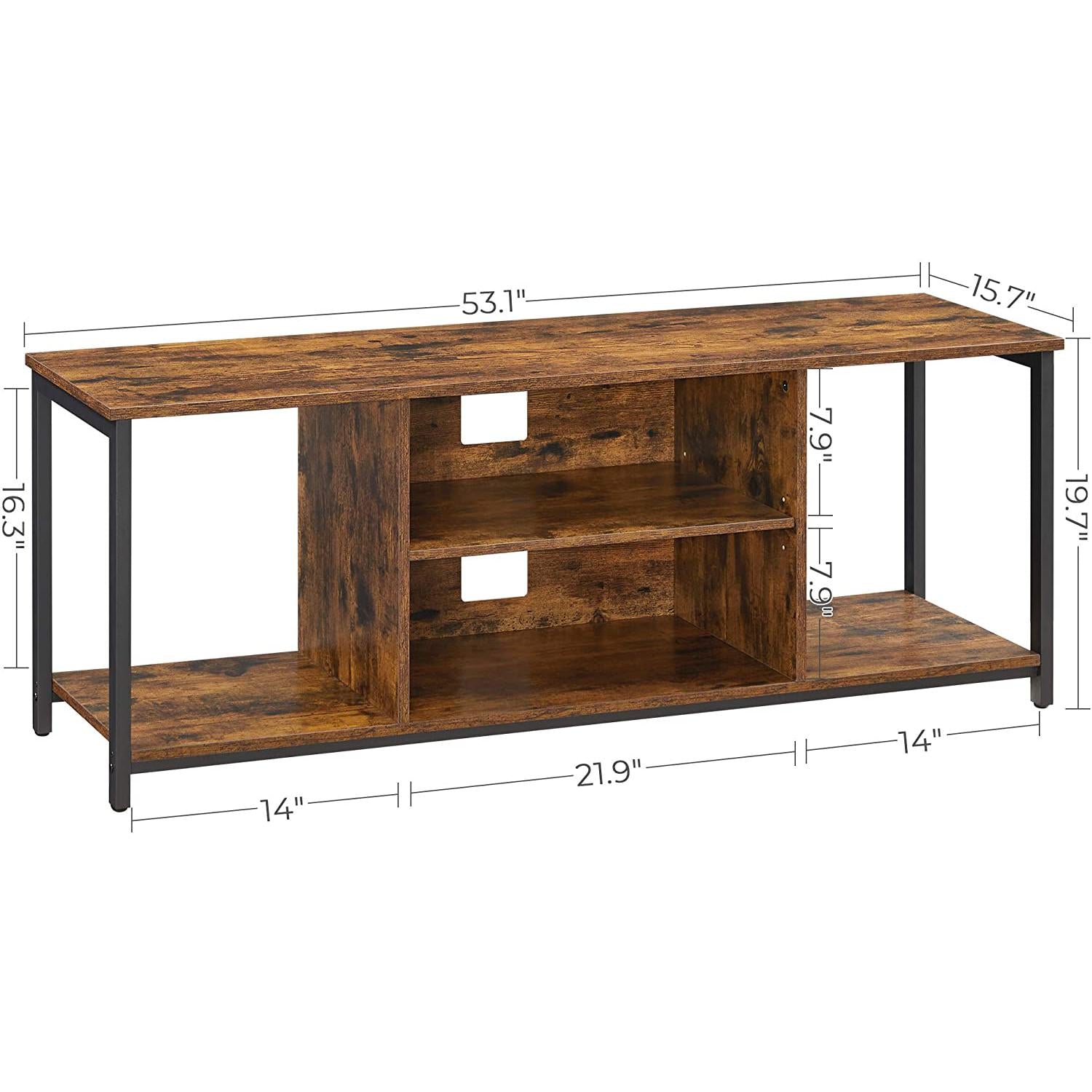 TV stalak za 60 inčni TV 135 x 40 x 50 cm | Vasagle-vitahome.hr