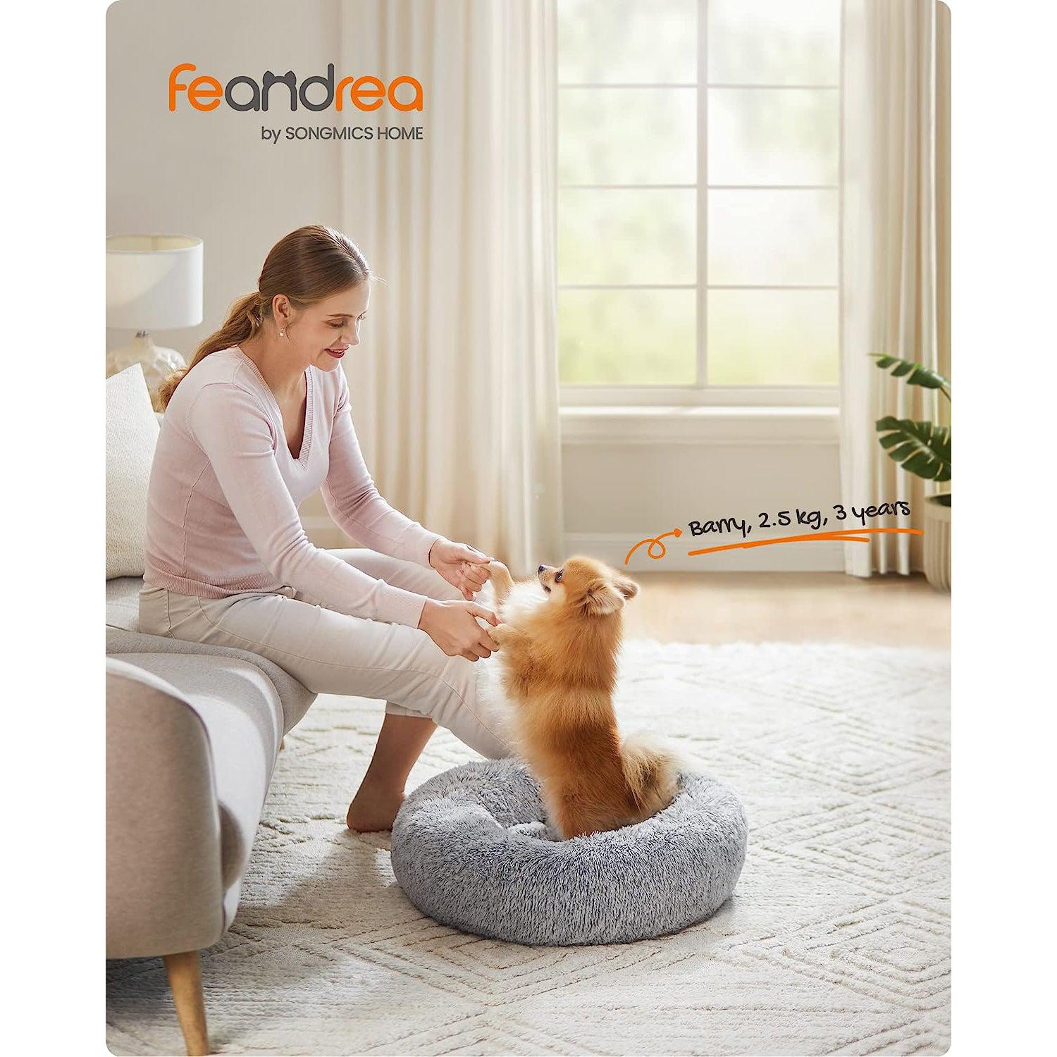 Udobni, mekani krevetić za mačke ili male pse, 60 x 20 cm, svijetlo sive boje | FEANDREA | FEANDREA-vitahome.hr