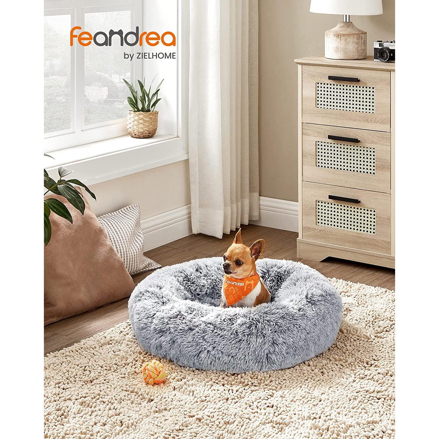 Udobni, mekani krevetić za mačke ili male pse, 60 x 20 cm, svijetlo sive boje | FEANDREA | FEANDREA-vitahome.hr