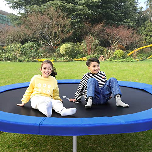 Uložak za trampolin, promjera 305 cm, širine 30 cm, uklonjiv, otporan na UV zrake, izdržljiv, s zaštitom rubova, plavi