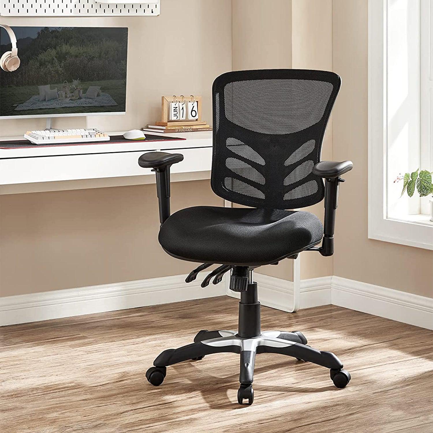 Uredska stolica, Ergonomska okretna stolica, podesiva visina stolice | SONGMICS-vitahome.hr