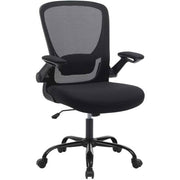 uredska stolica sa sklopivim naslonima za ruke, ergonomska računalna stolica | SONGMICS-vitahome.hr