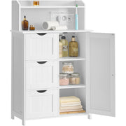 VASAGLE kupaonski ormarić, 30 x 60 x 100 cm, oblačno bijela