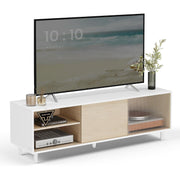 VASAGLE TV stalak s montažom bez alata (za TV do 60"), 140 x 39 x 45 cm, bijela