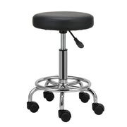 VASHOME stolica za kozmetički salon, frizerska stolica s kotačićima, crna-VASHOME-Vita Home
