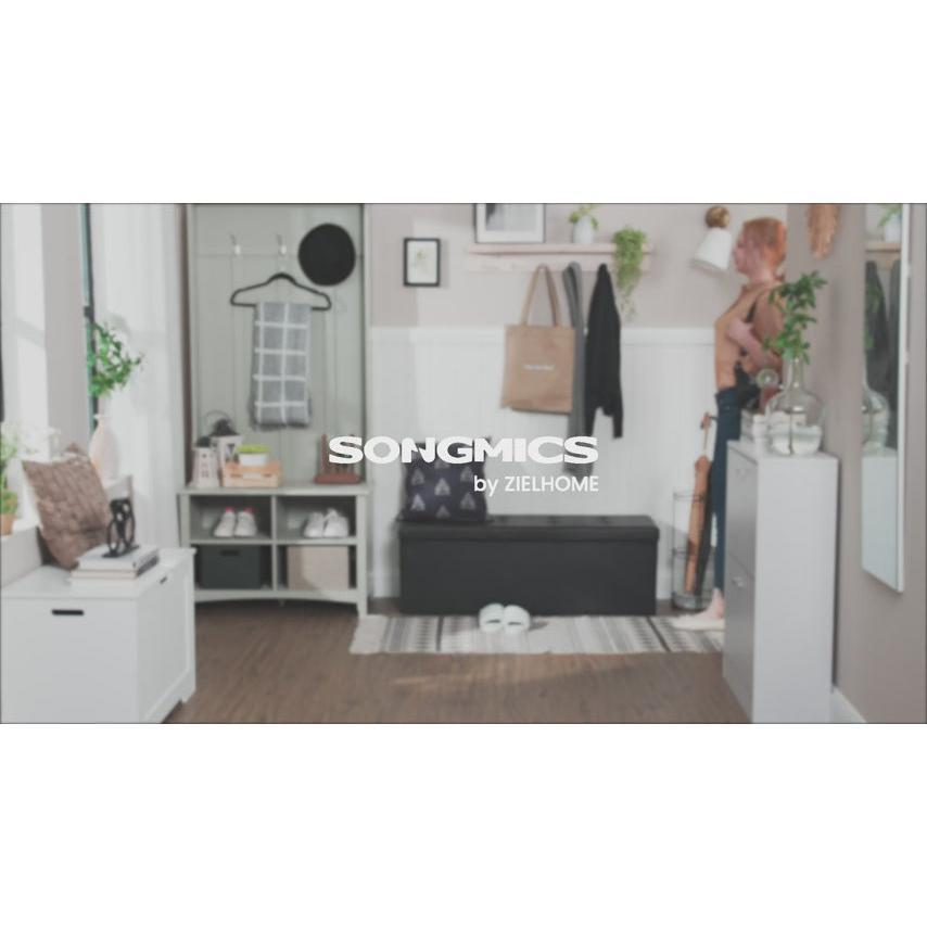 Velika klupa za odlaganje, maks. nosivost 300 kg, smeđa 110 x 38 x 38 cm | SONGMICS-vitahome.hr