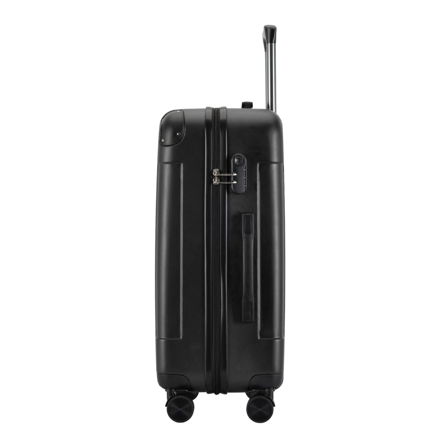 VERTICAL kabinski kofer na 4 kotača s bravom, 55x39x20cm, crni | BONTOUR-vitahome.hr
