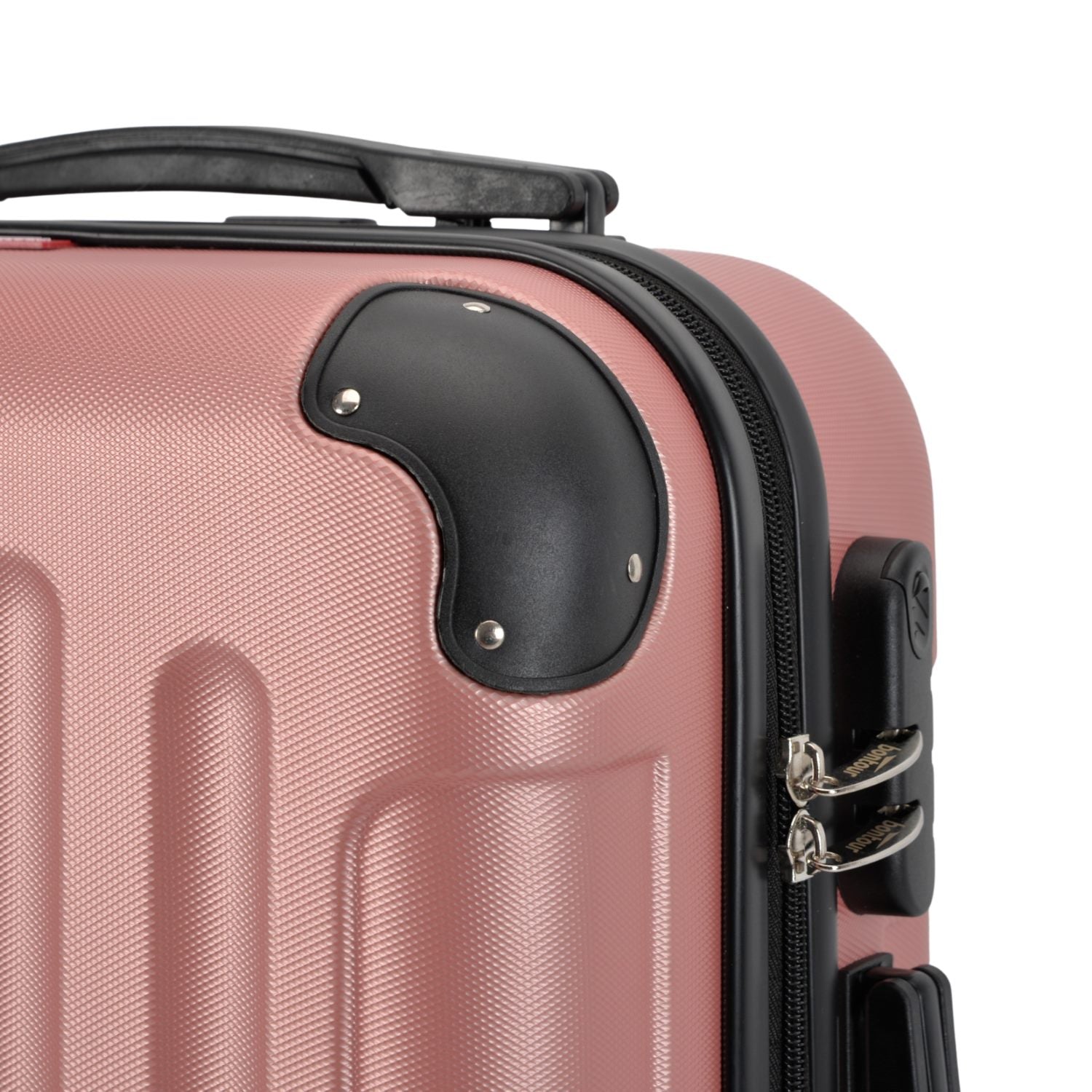 VERTICAL kabinski kofer na 4 kotača s bravom, 55x39x20cm, roze zlato | BONTOUR-vitahome.hr