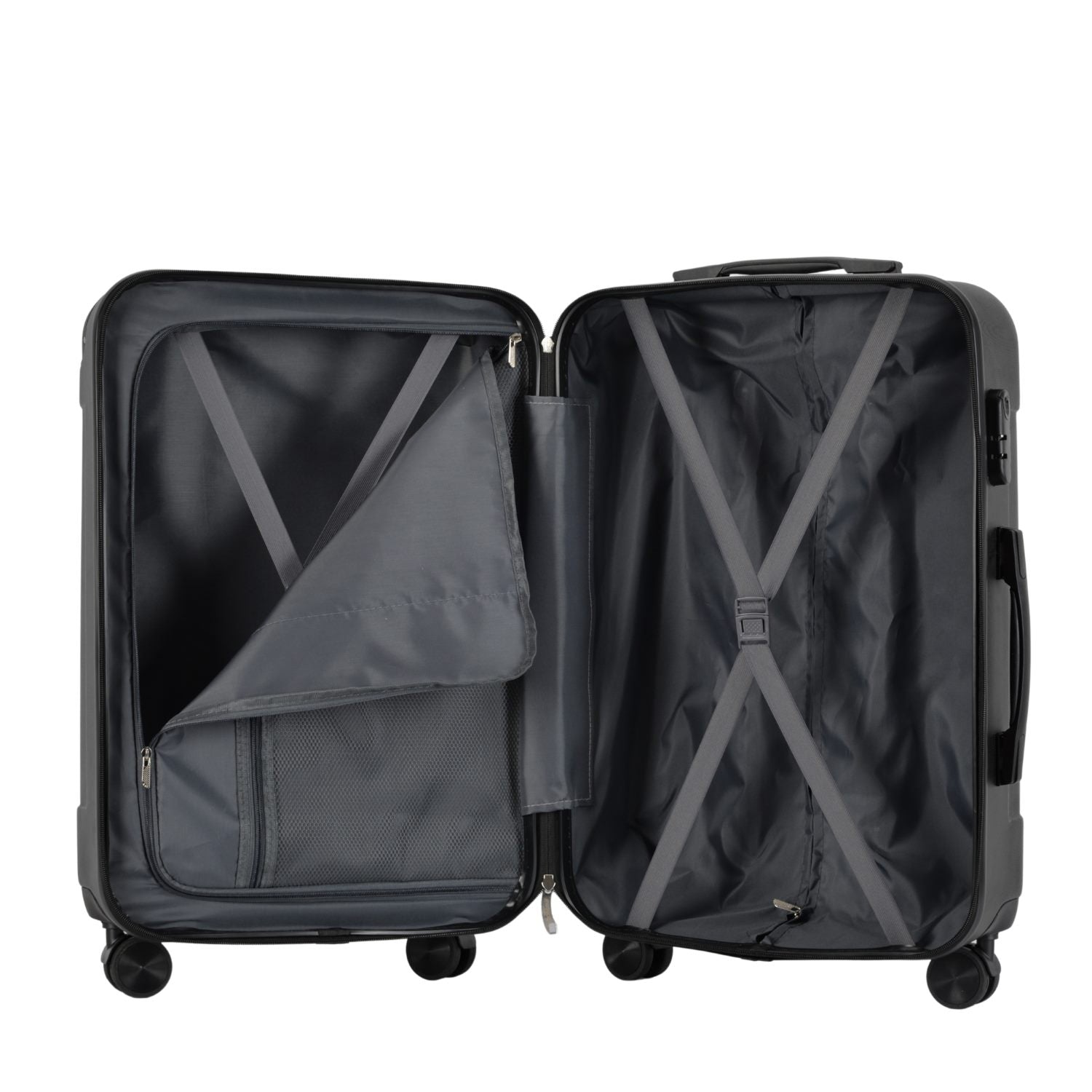 VERTICAL set od 3 kofera na 4 kotača s bravom, crni | BONTOUR-vitahome.hr