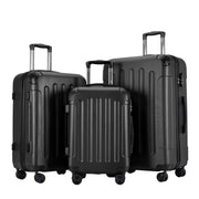 VERTICAL set od 3 kofera na 4 kotača s bravom, crni | BONTOUR-vitahome.hr