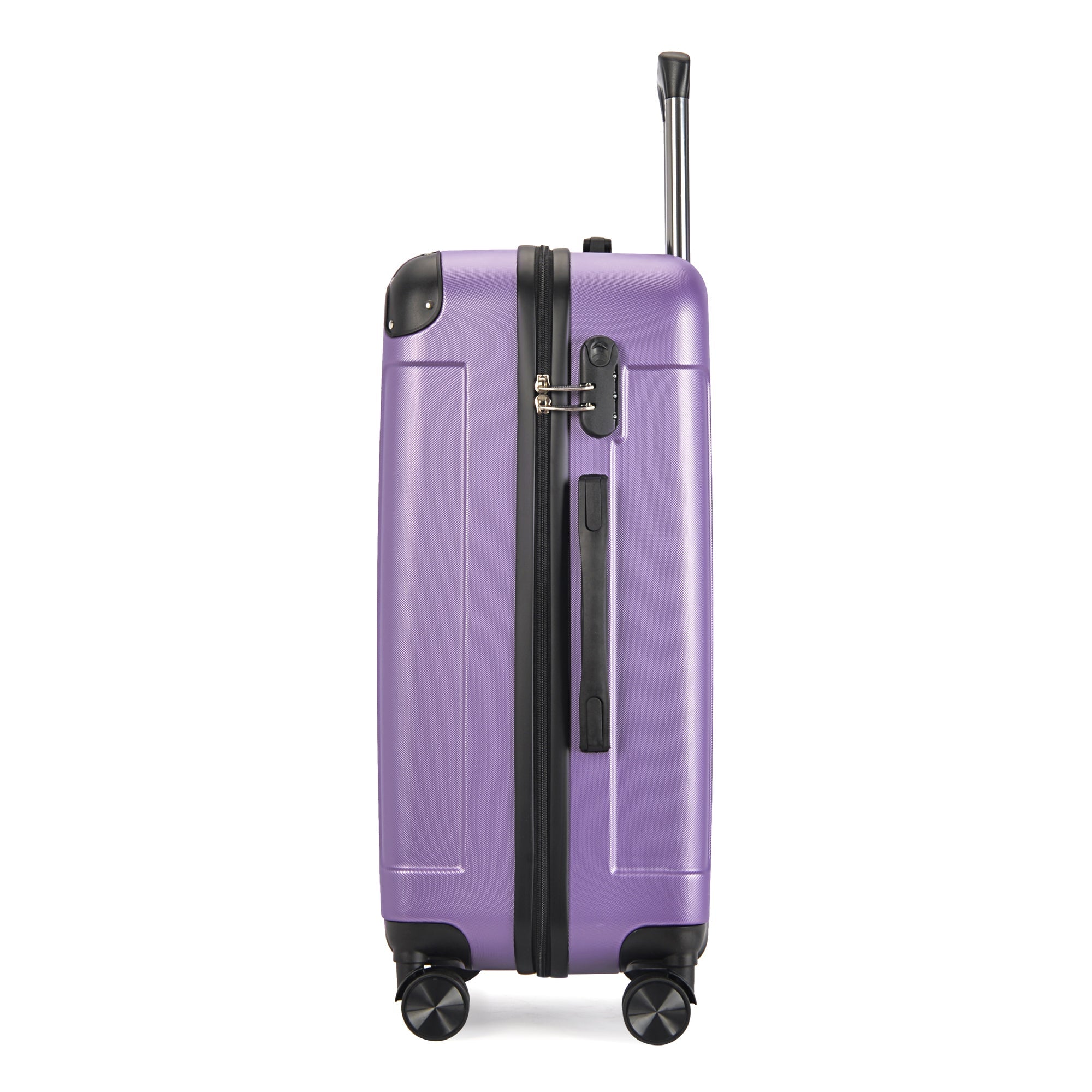 VERTICAL set od 3 kofera na 4 kotača s bravom, ljubičasta | BONTOUR-vitahome.hr