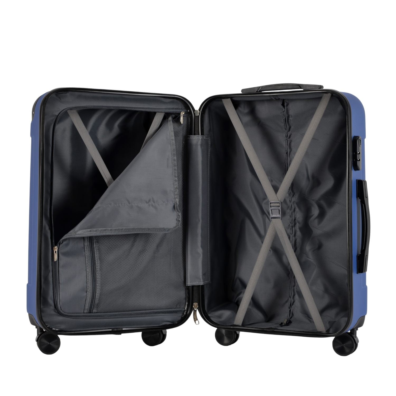VERTICAL set od 3 kofera na 4 kotača s bravom, tamno plavi | BONTOUR-vitahome.hr