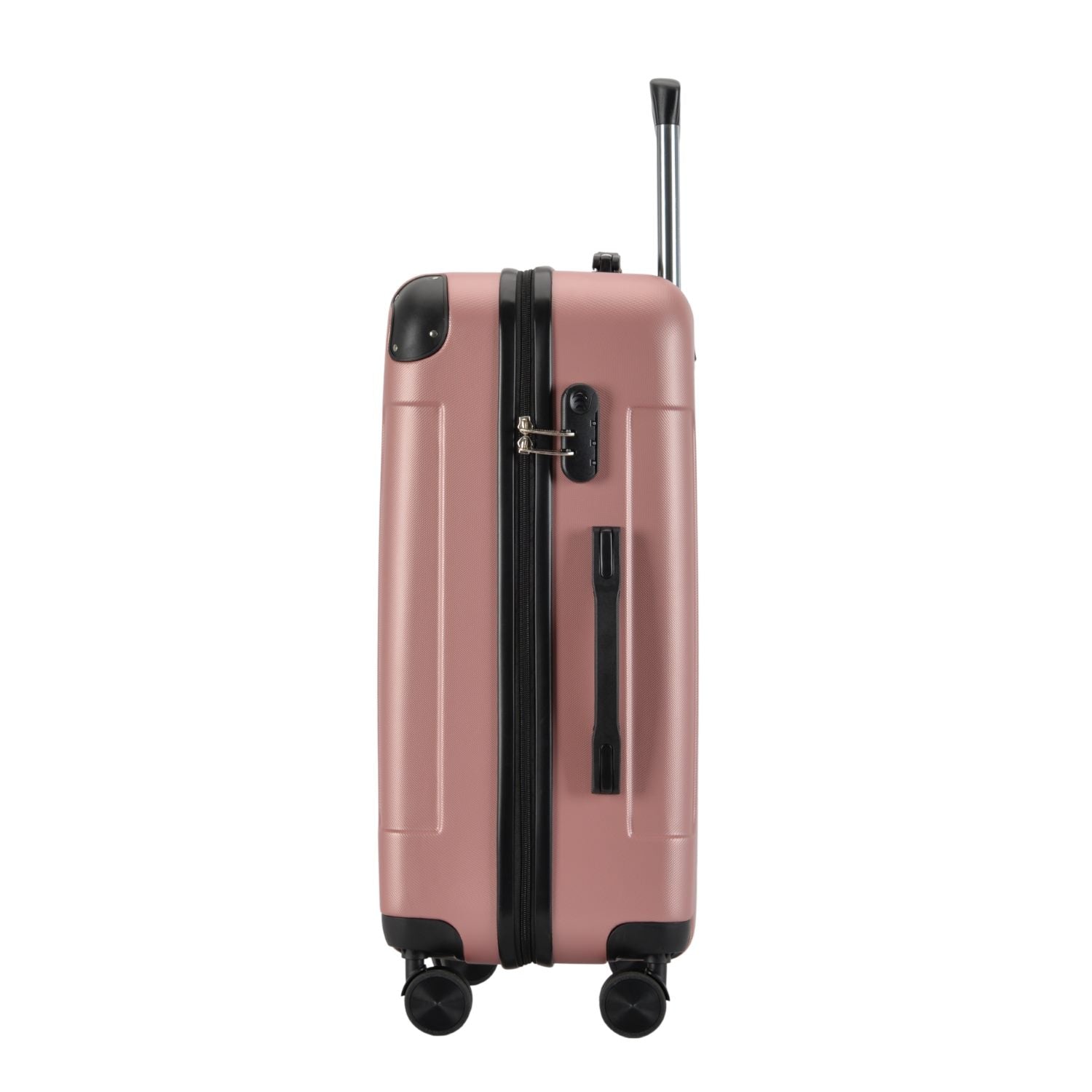 VERTICAL srednji kofer na 4 kotača s bravom, 65 x 44.5 x 27 cm, roze zlato | BONTOUR-vitahome.hr