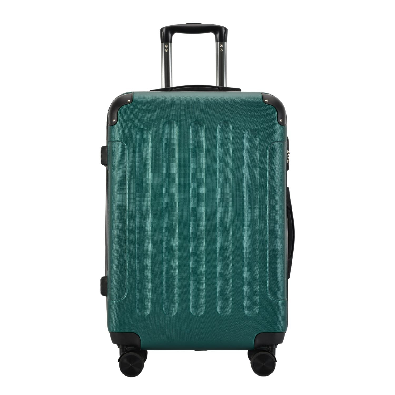 VERTICAL veliki kofer na 4 kotača s bravom, 76 x 50.5 x 29.5 cm, zeleni | BONTOUR-vitahome.hr