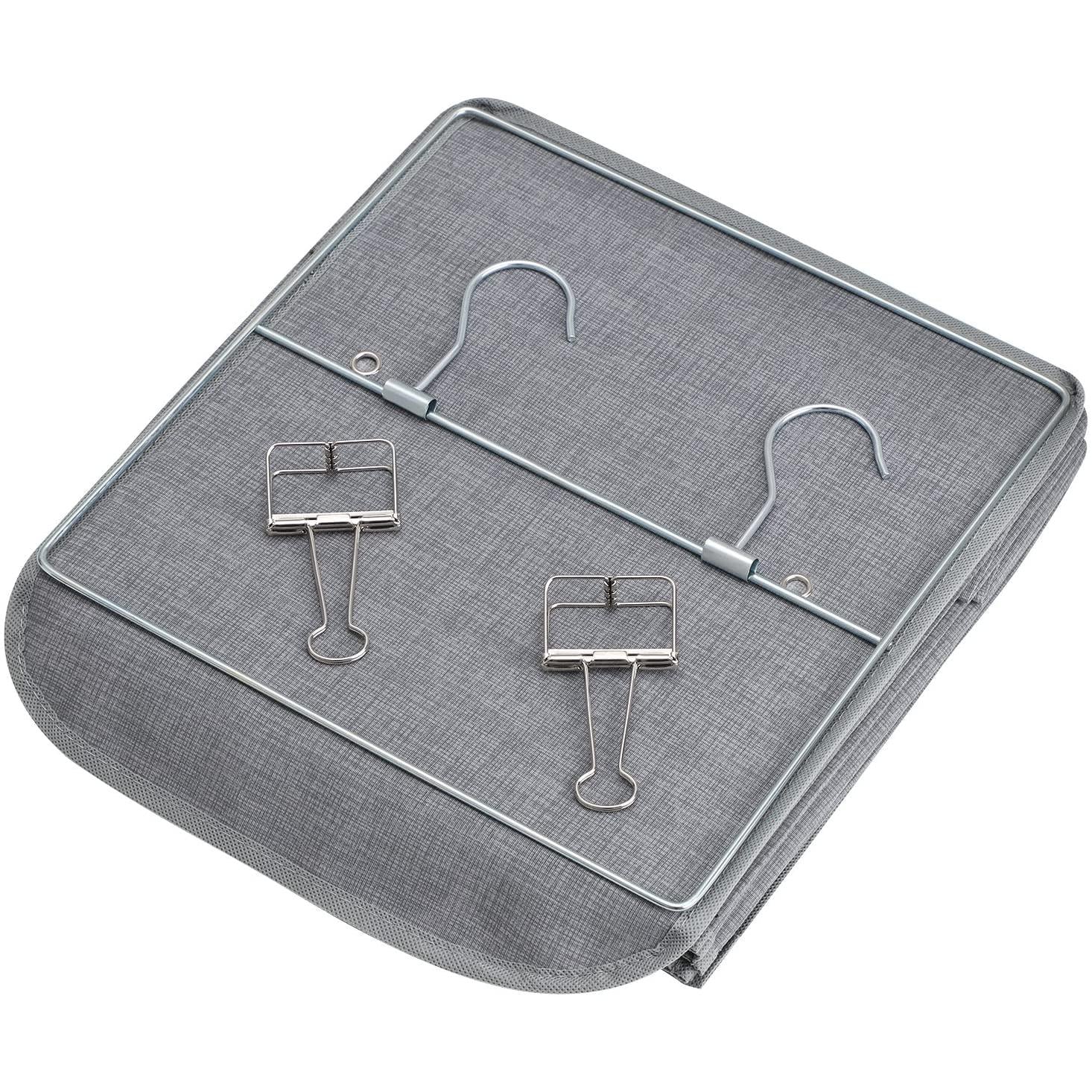 Viseće spremište sa 6 polica, organizator za ormar, 30 x 130 x 30 cm, sivo | SONGMICS-vitahome.hr