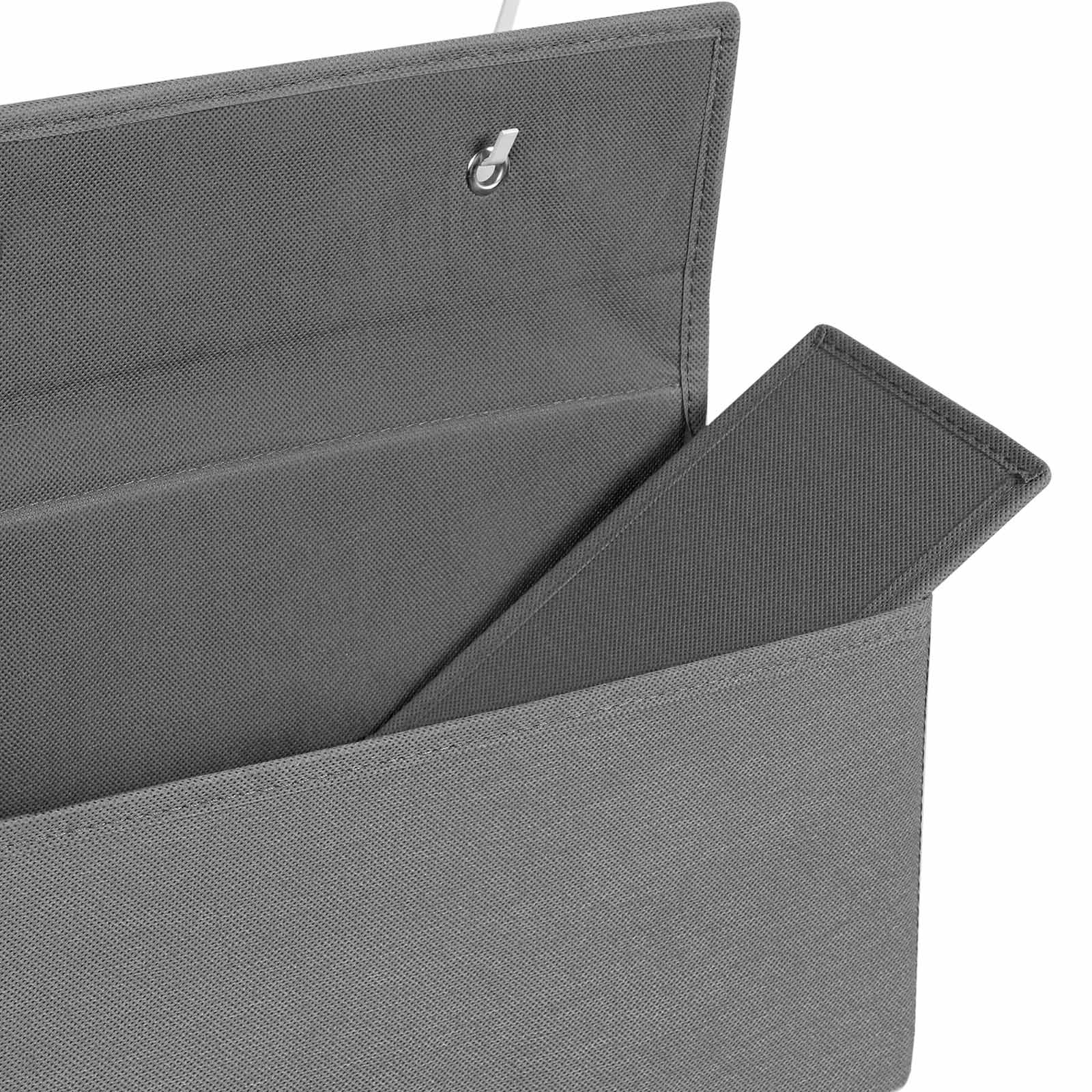 Viseći organizator za odlaganje s 4 džepa 33,5 x 100 x 12 cm, sivi | SONGMICS-vitahome.hr