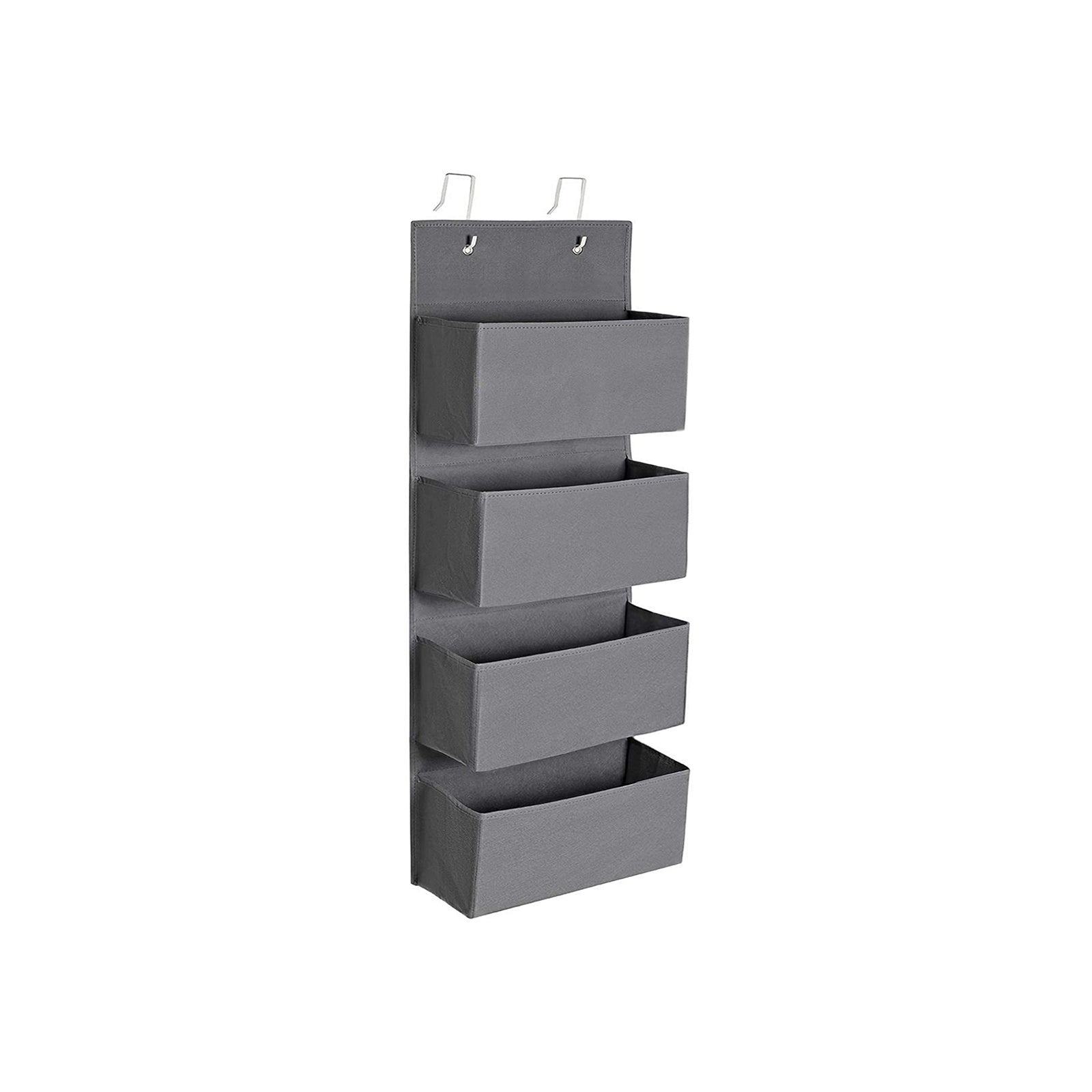 Viseći organizator za odlaganje s 4 džepa 33,5 x 100 x 12 cm, sivi | SONGMICS-vitahome.hr