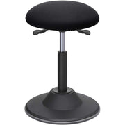 Visoka radna stolica, barska/uredska stolica rotirajuća za 360°, crna | SONGMICS-vitahome.hr