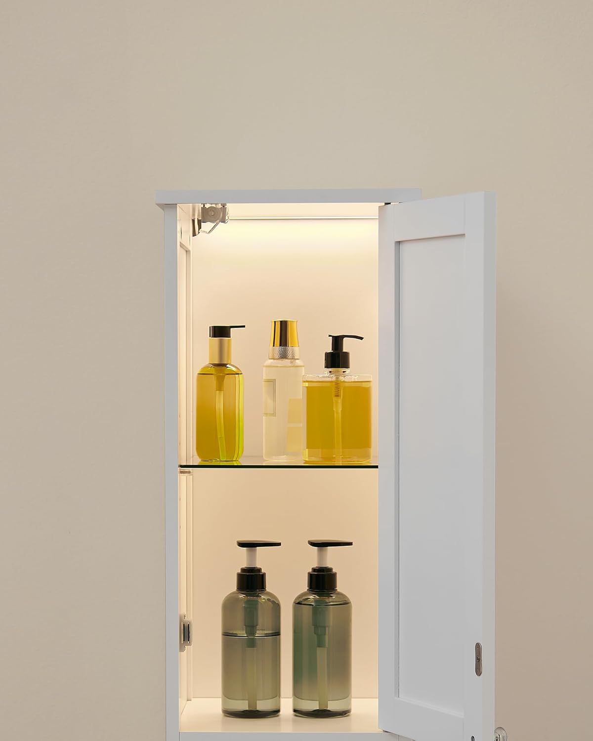 Visoki, uski kupaonski ormarić, 30×30×170 cm, bijeli | VASAGLE-VASAGLE-Vita Home