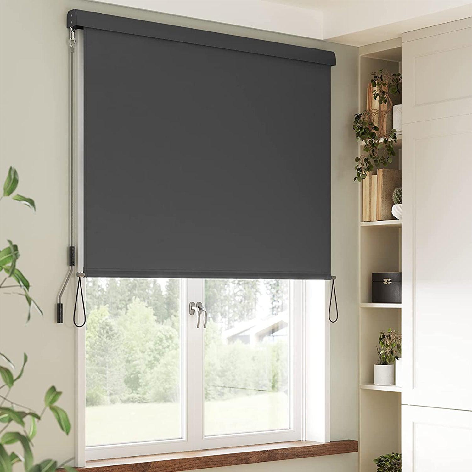 Vodootporna vertikalna tenda 1,4 x 2,5 m, sive boje | SONGMICS-vitahome.hr