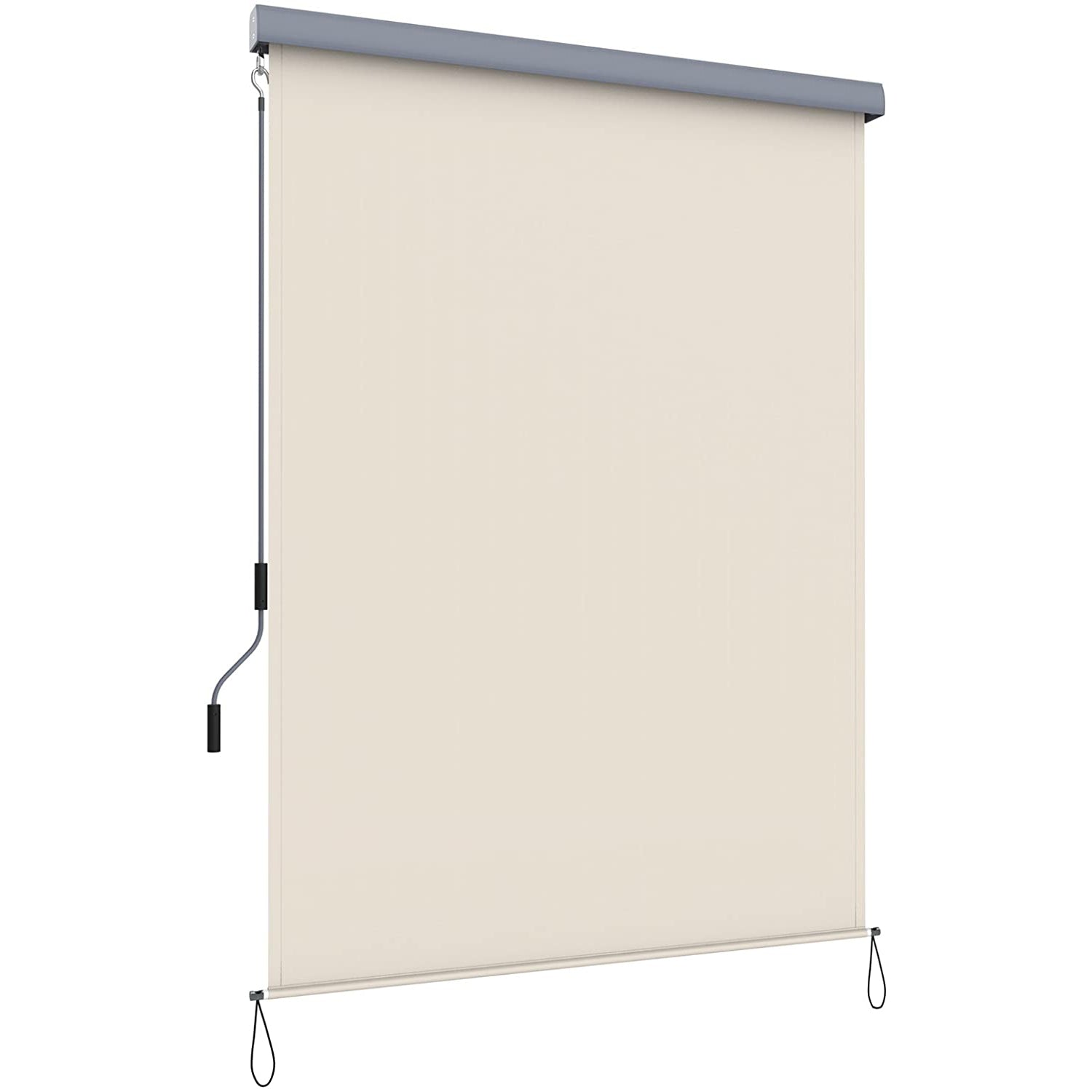 Vodootporna vertikalna tenda 2,5 x 1,6 m (V x Š), bež boje | SONGMICS-vitahome.hr